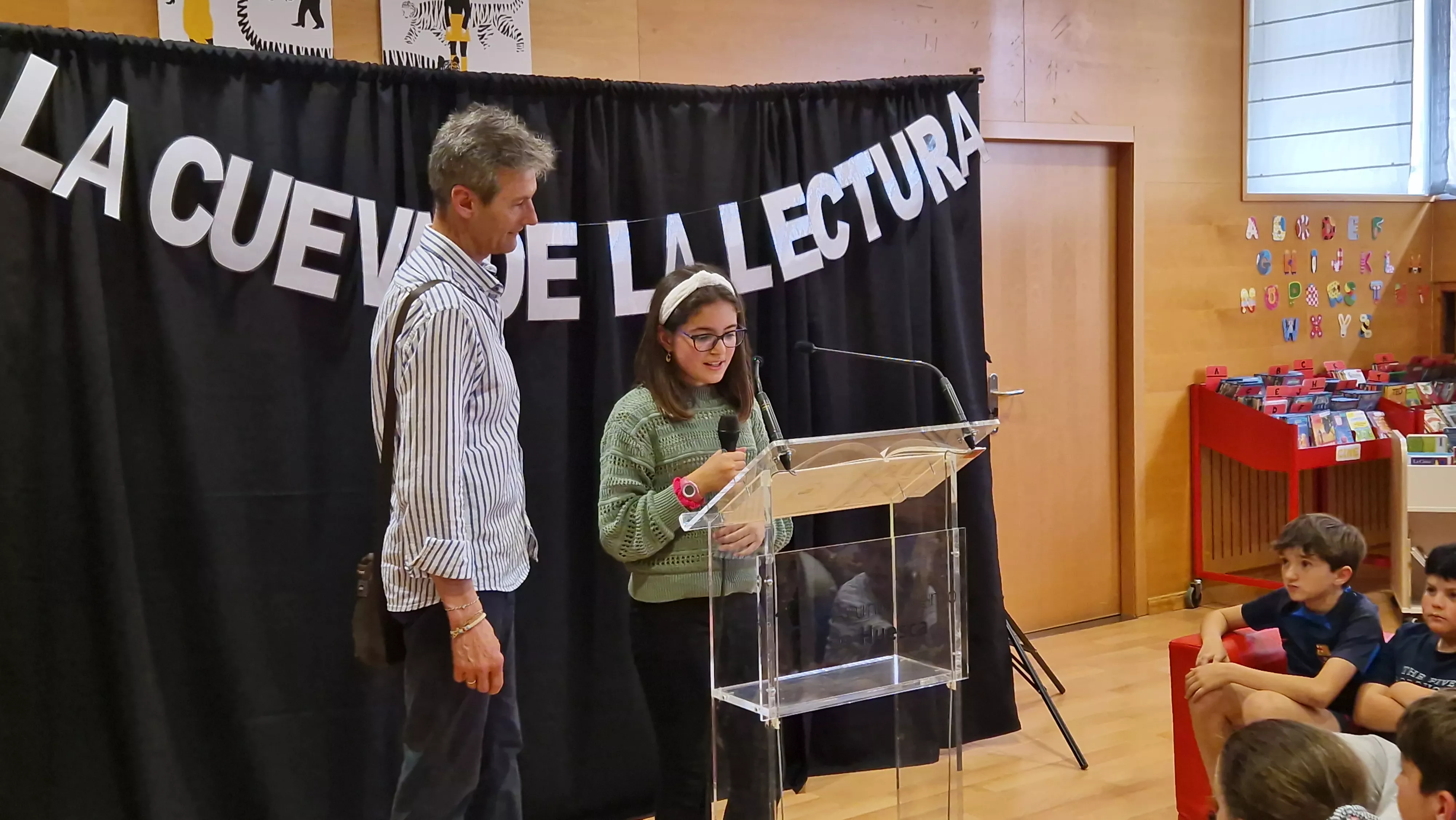 La Cueva de la lectura en la Biblioteca Ramón J. Sender. Foto Myriam Martínez
