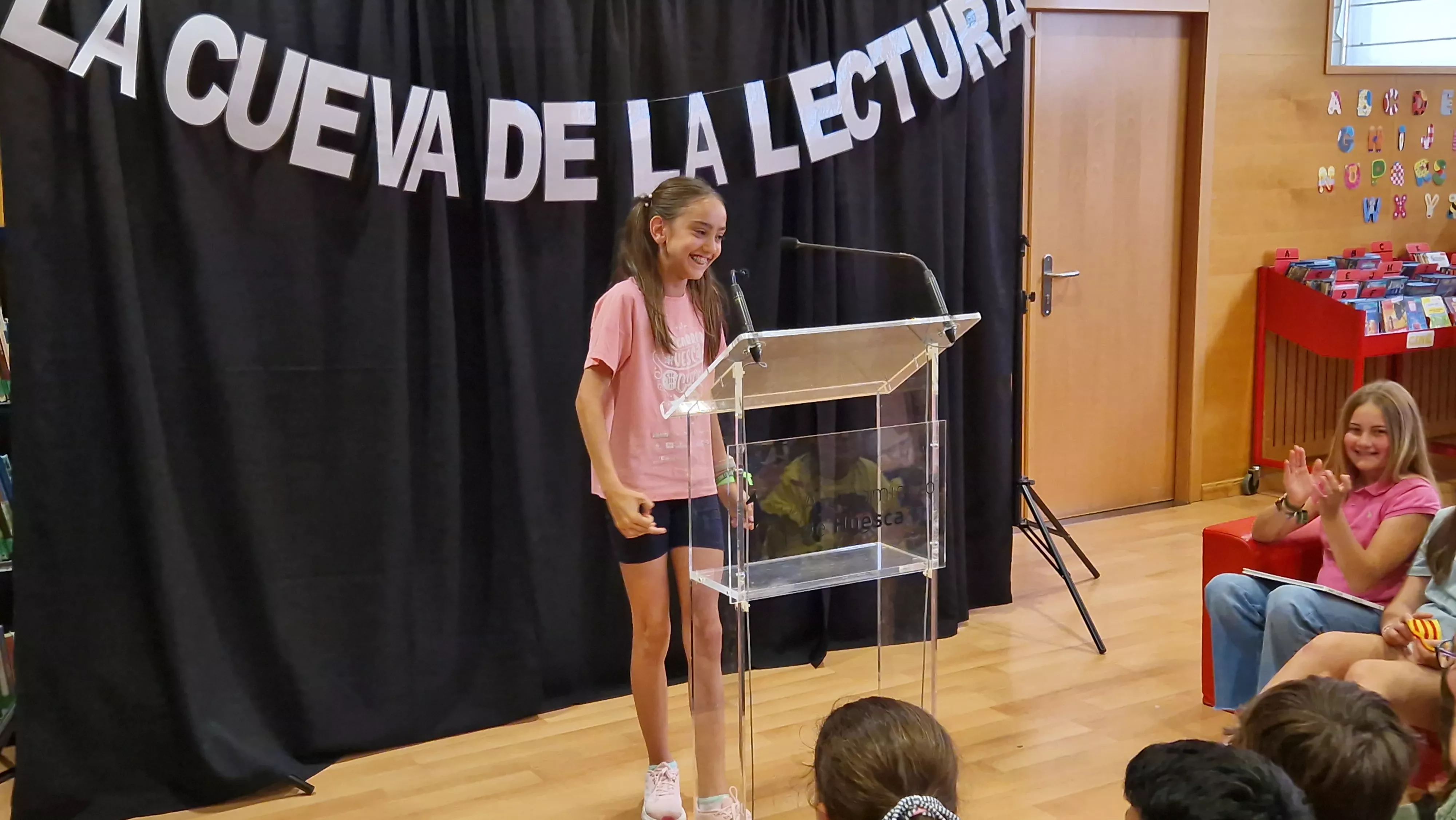 La Cueva de la lectura en la Biblioteca Ramón J. Sender. Foto Myriam Martínez