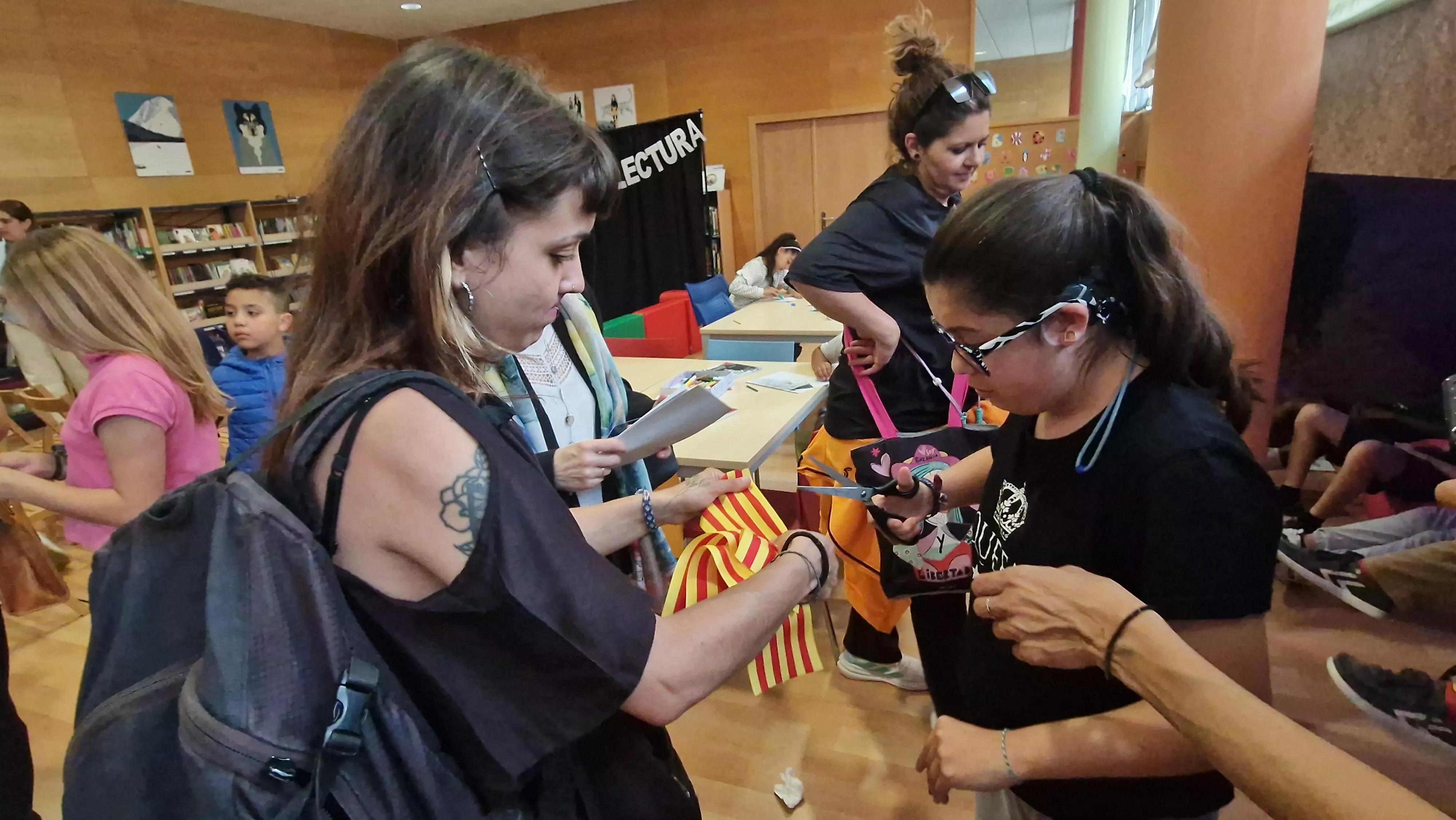 La Cueva de la lectura en la Biblioteca Ramón J. Sender. Foto Myriam Martínez