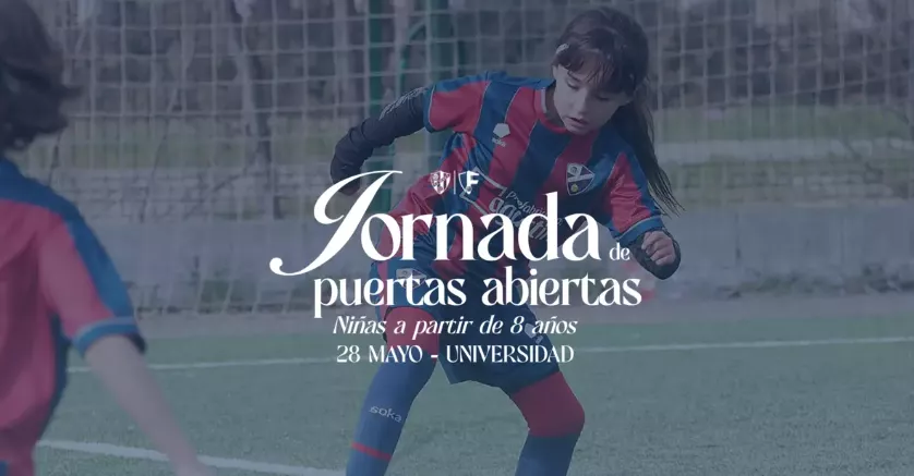 El Huesca Femenino organiza una jornada de puertas abiertas