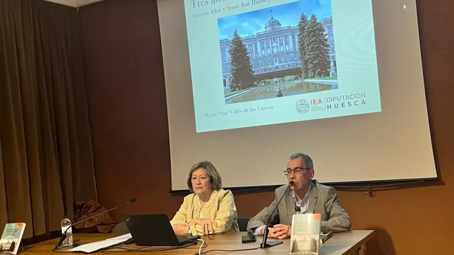 María Pilar Vallés y Carlos Garcés.