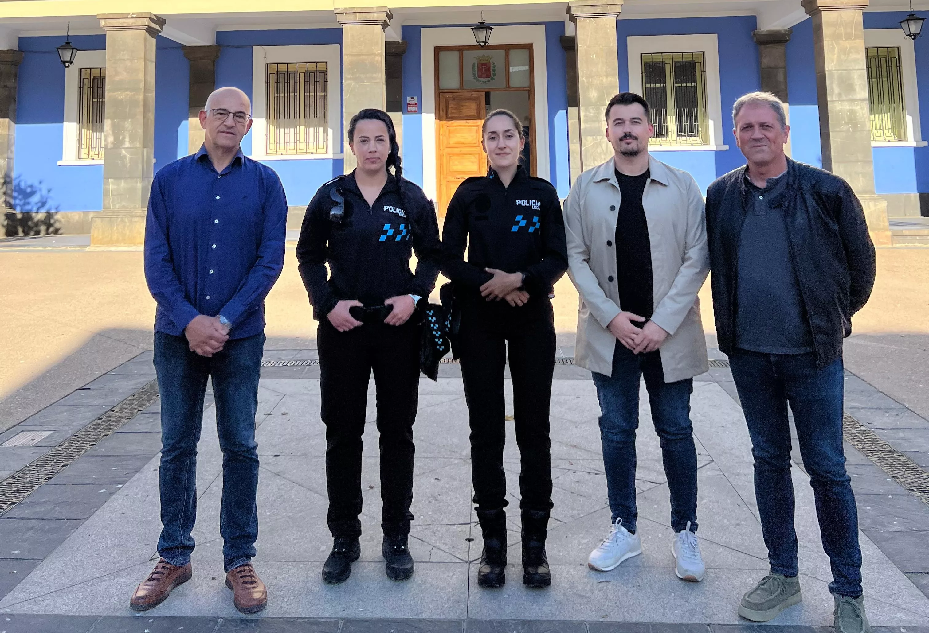 Sariñena recupera la presencia de Policía Local con la incorporación de dos agentes.