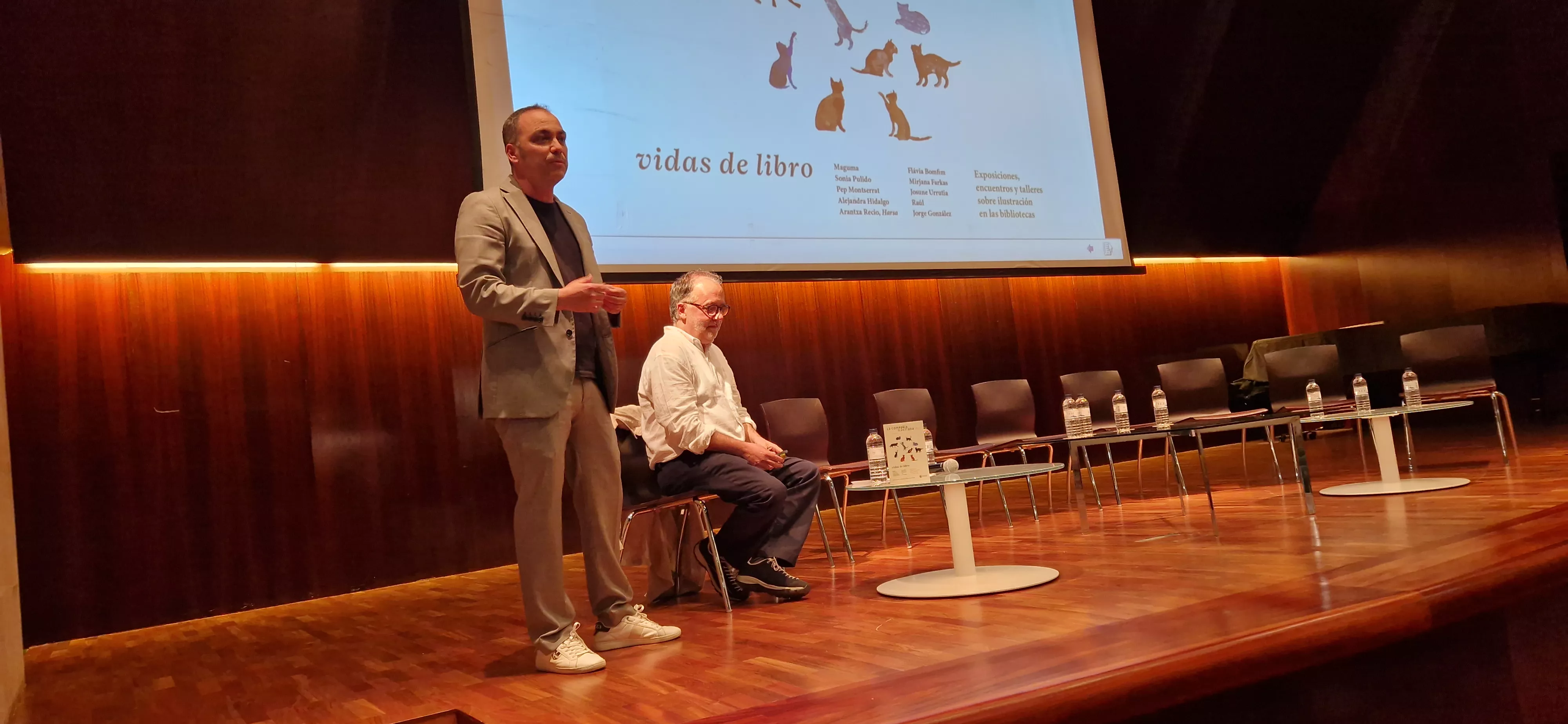 Carlos Sampériz y Grassa Toro. Foto Myriam Martínez