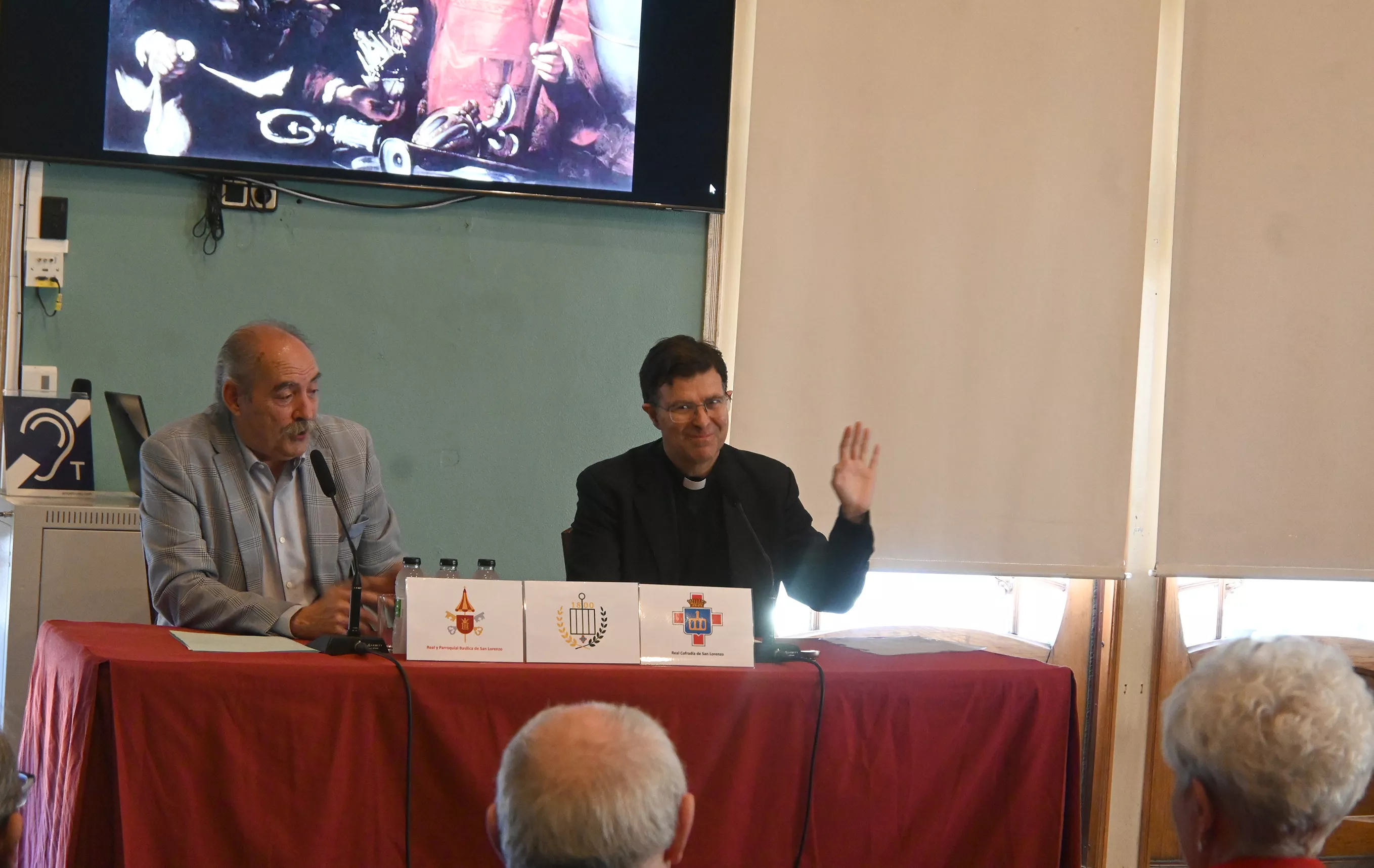 Conferencia del catedrático Pablo Blanco en el Casino oscense. Foto Carlos Jalle