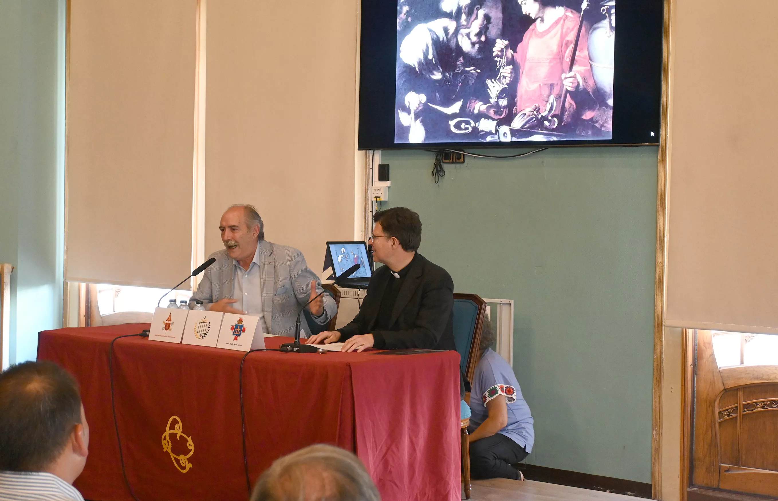 Conferencia del catedrático Pablo Blanco en el Casino oscense. Foto Carlos Jalle