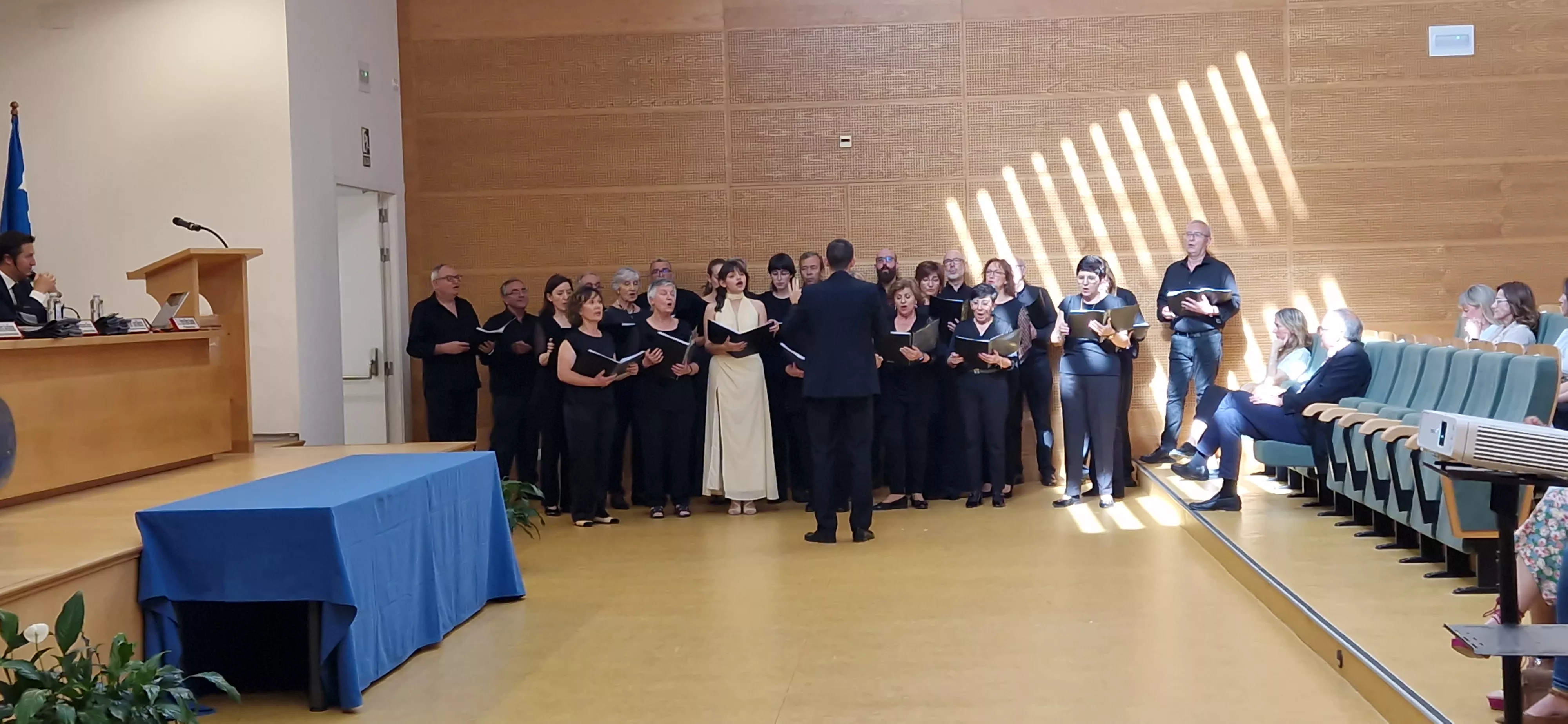 Ceremonia de graduación de la Escuela Universitaria de Enfermería de Huesca. Foto Myriam Martínez