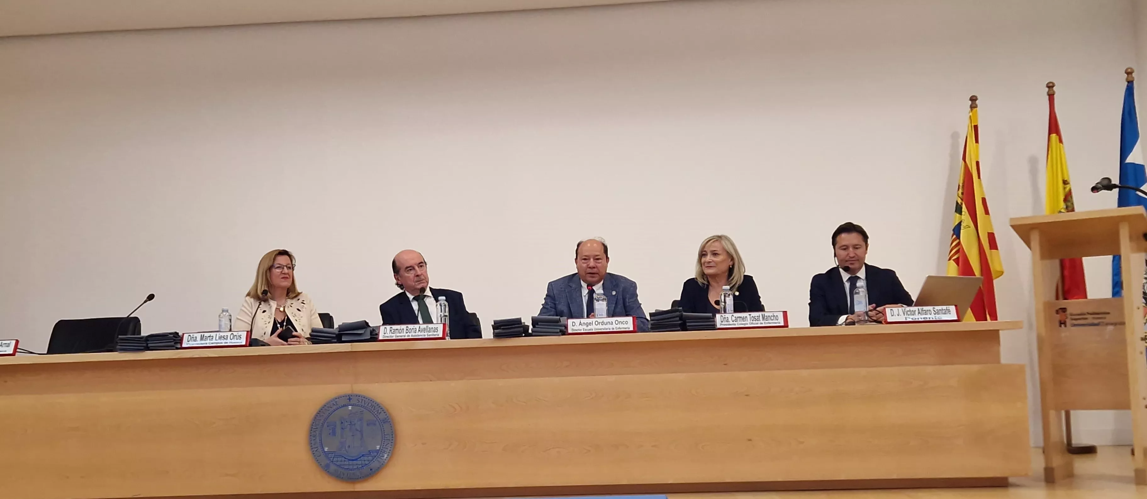 Ceremonia de graduación de la Escuela Universitaria de Enfermería de Huesca. Foto Myriam Martínez