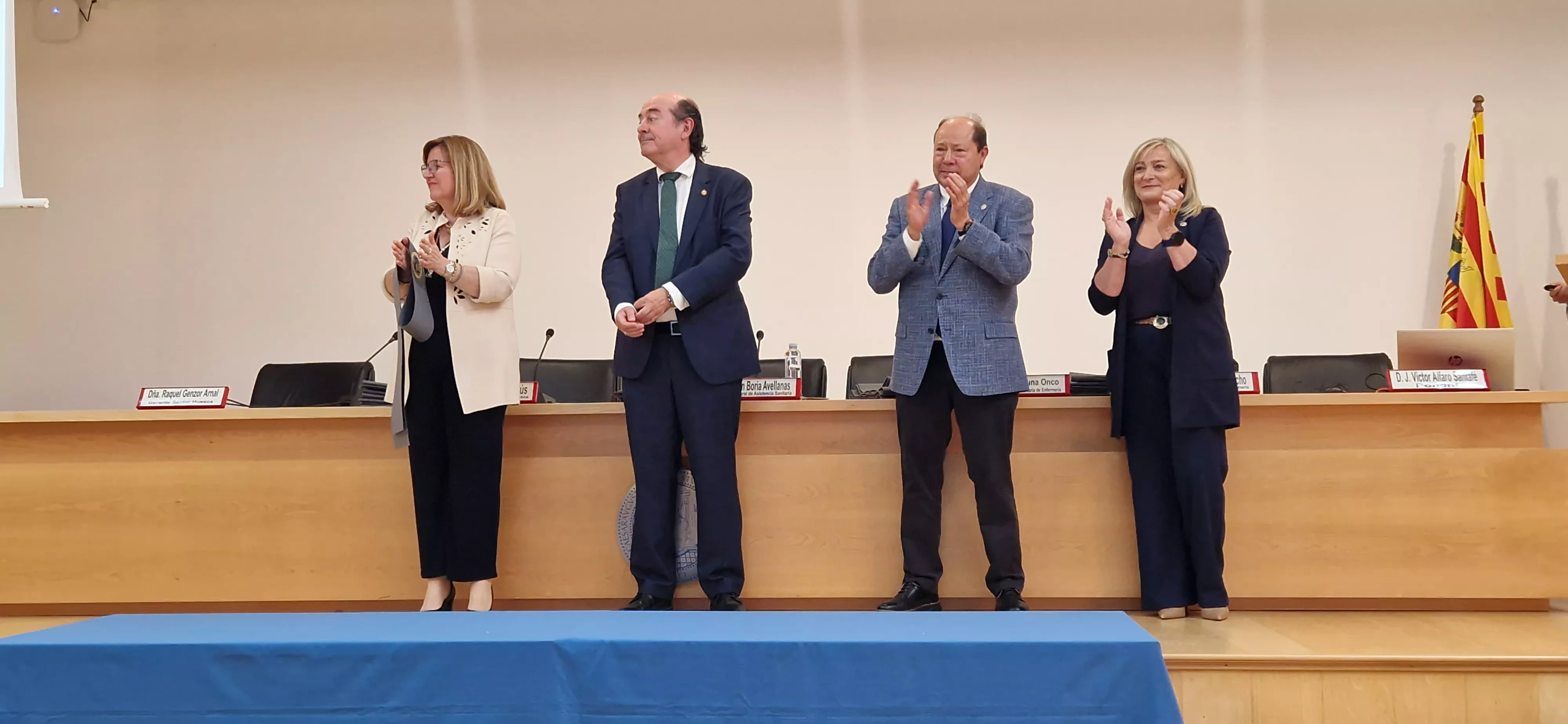 Ceremonia de graduación de la Escuela Universitaria de Enfermería de Huesca. Foto Myriam Martínez