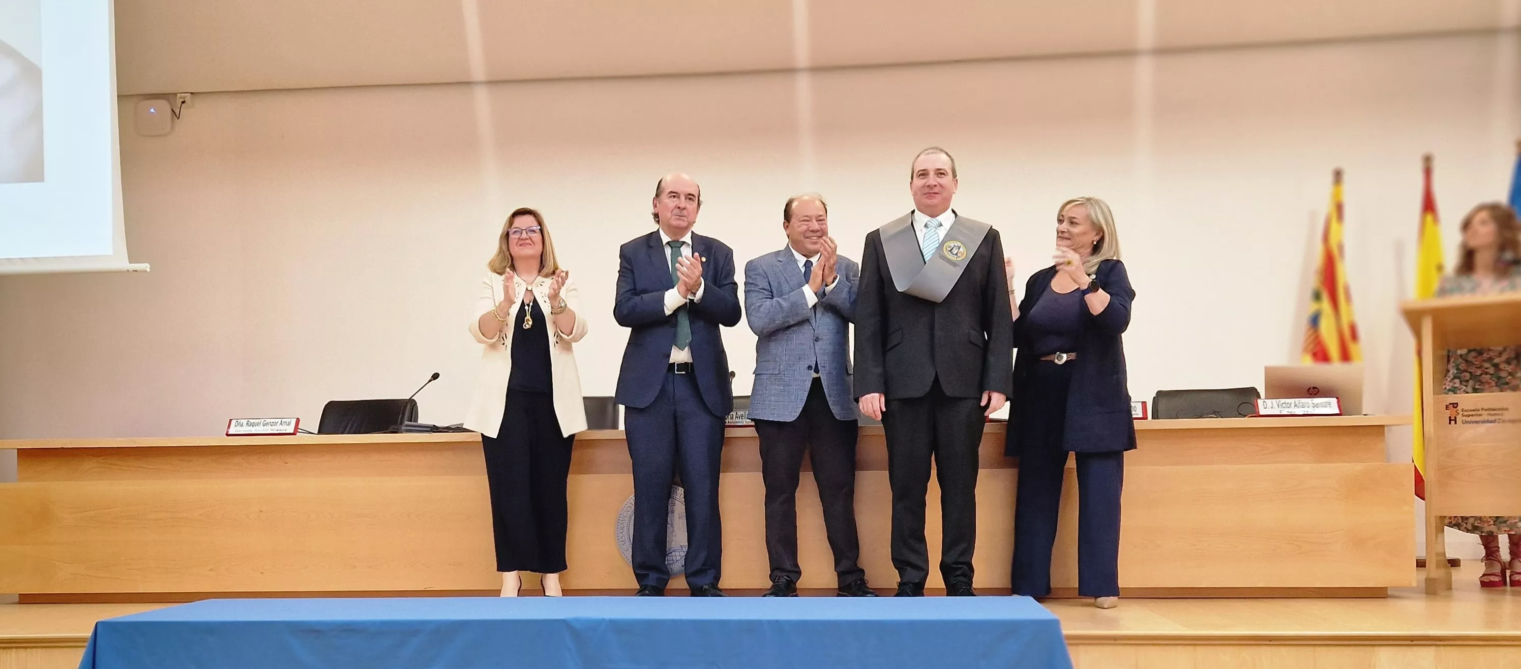 Ceremonia de graduación de la Escuela Universitaria de Enfermería de Huesca. Foto Myriam Martínez