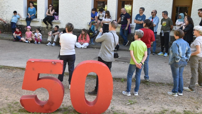 Una actividad en Canfranc Pueblo Una actividad en Canfranc Pueblo