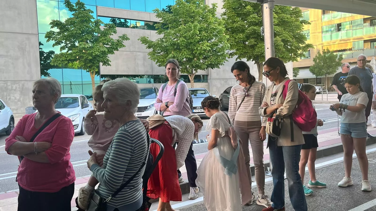 Acto de presentación de las mairalesas del Barrio de María Auxiliadora. Foto Mercedes Manterola