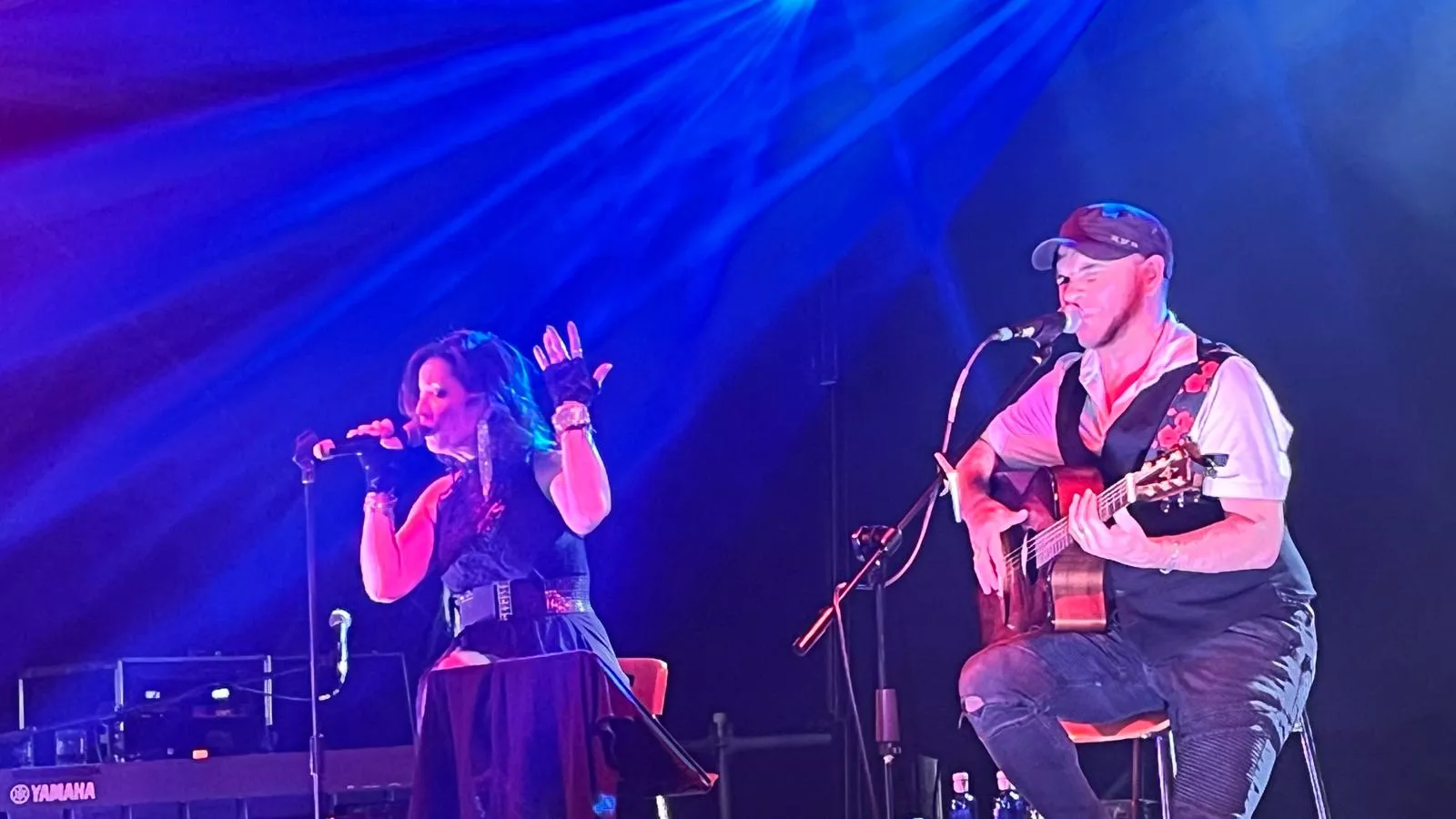 Acto de presentación de las mairalesas del Barrio de María Auxiliadora. Foto Mercedes Manterola