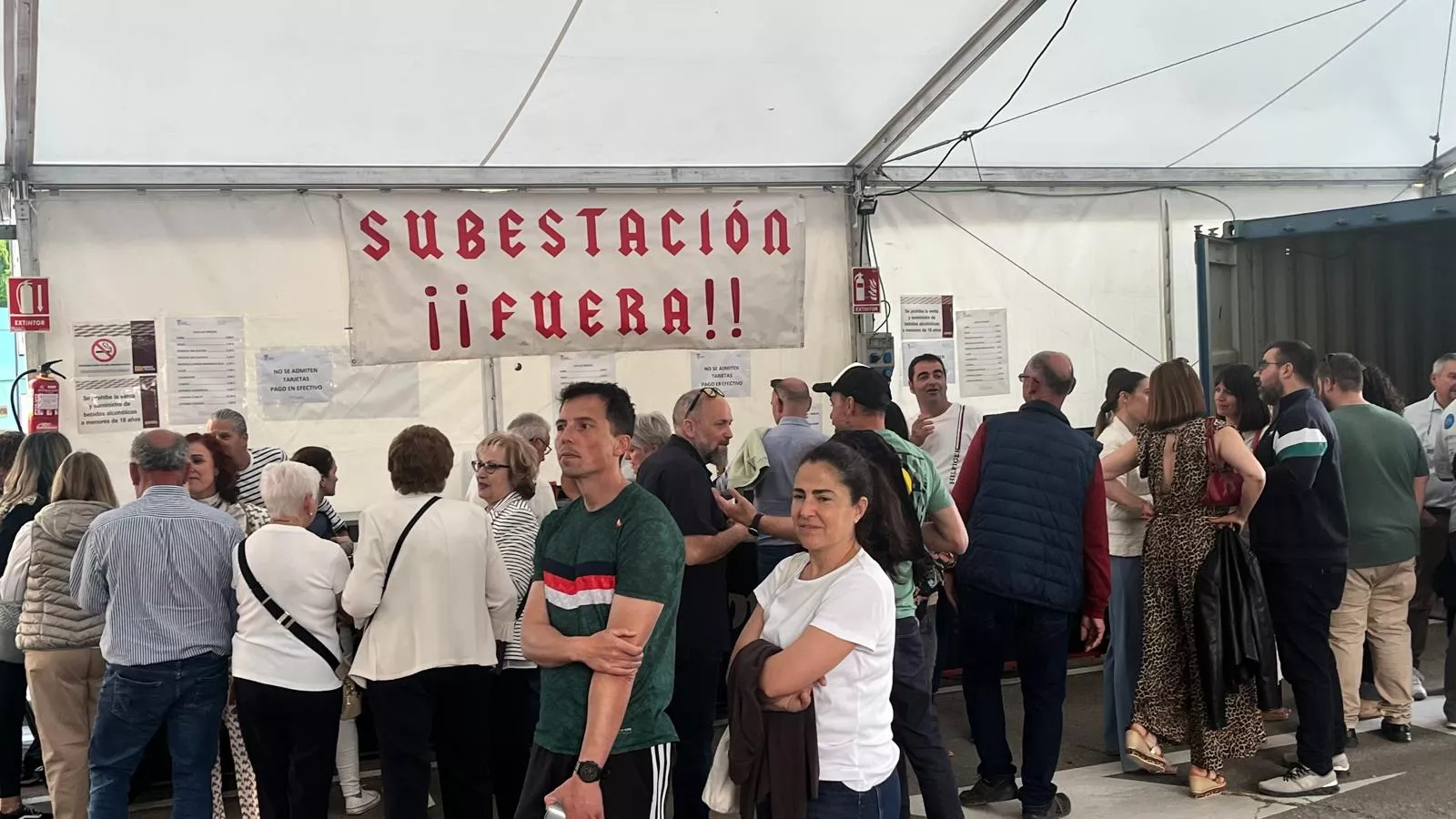 Acto de presentación de las mairalesas del Barrio de María Auxiliadora. Foto Mercedes Manterola