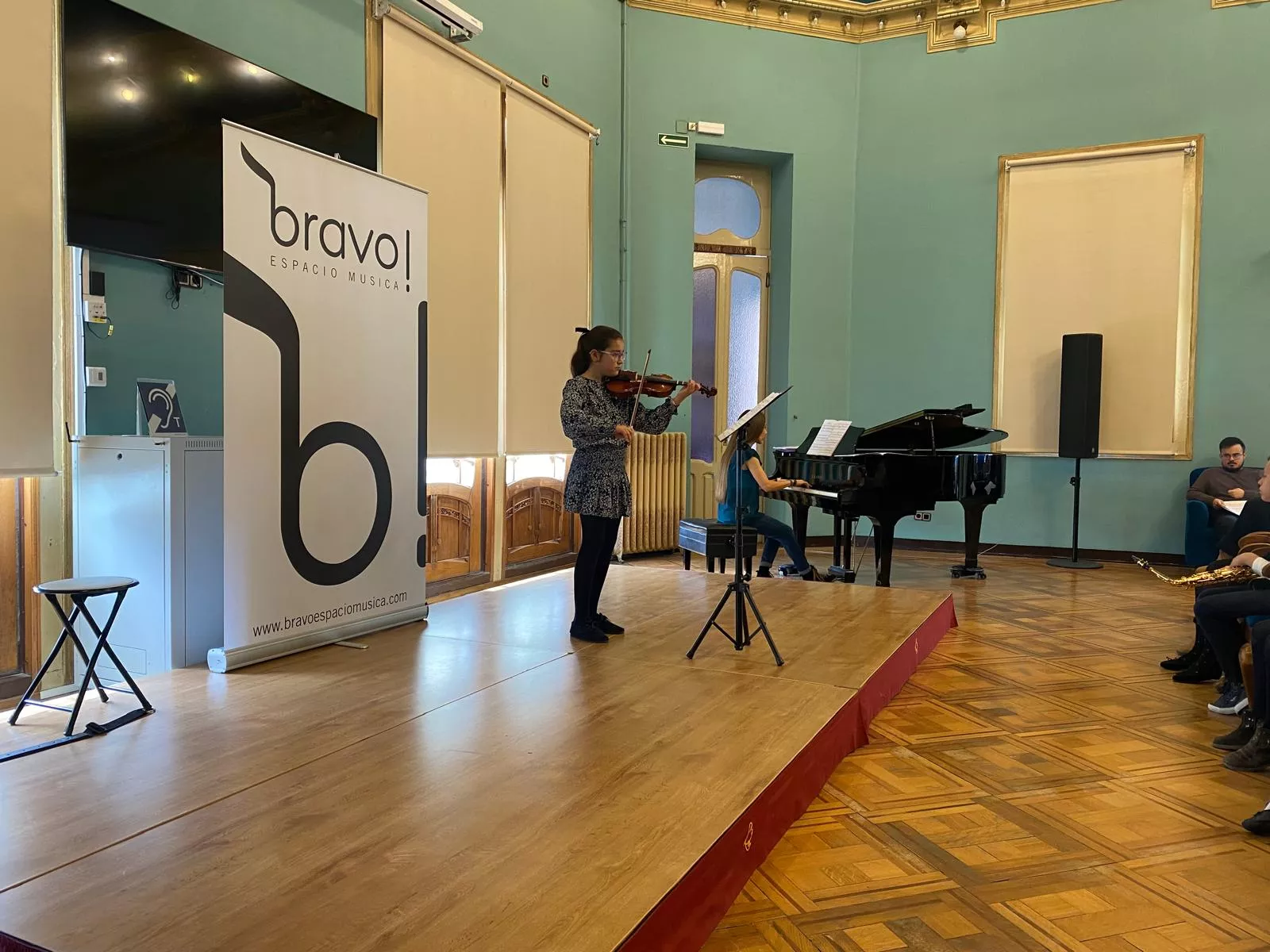 Concierto de fin de curso en la modalidad de Conservatorio de Bravo Espacio Música.