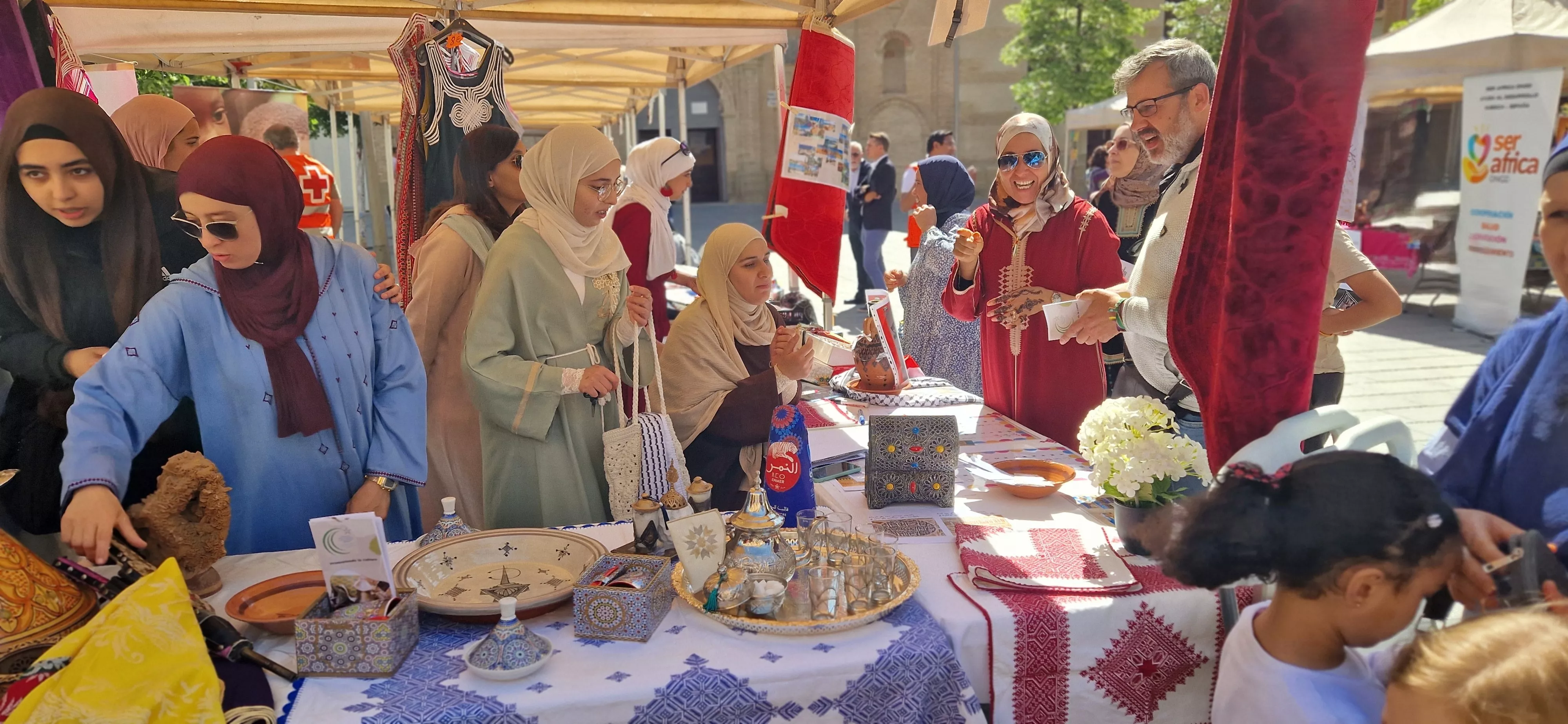 Día de África en Huesca. Foto Myriam Martínez