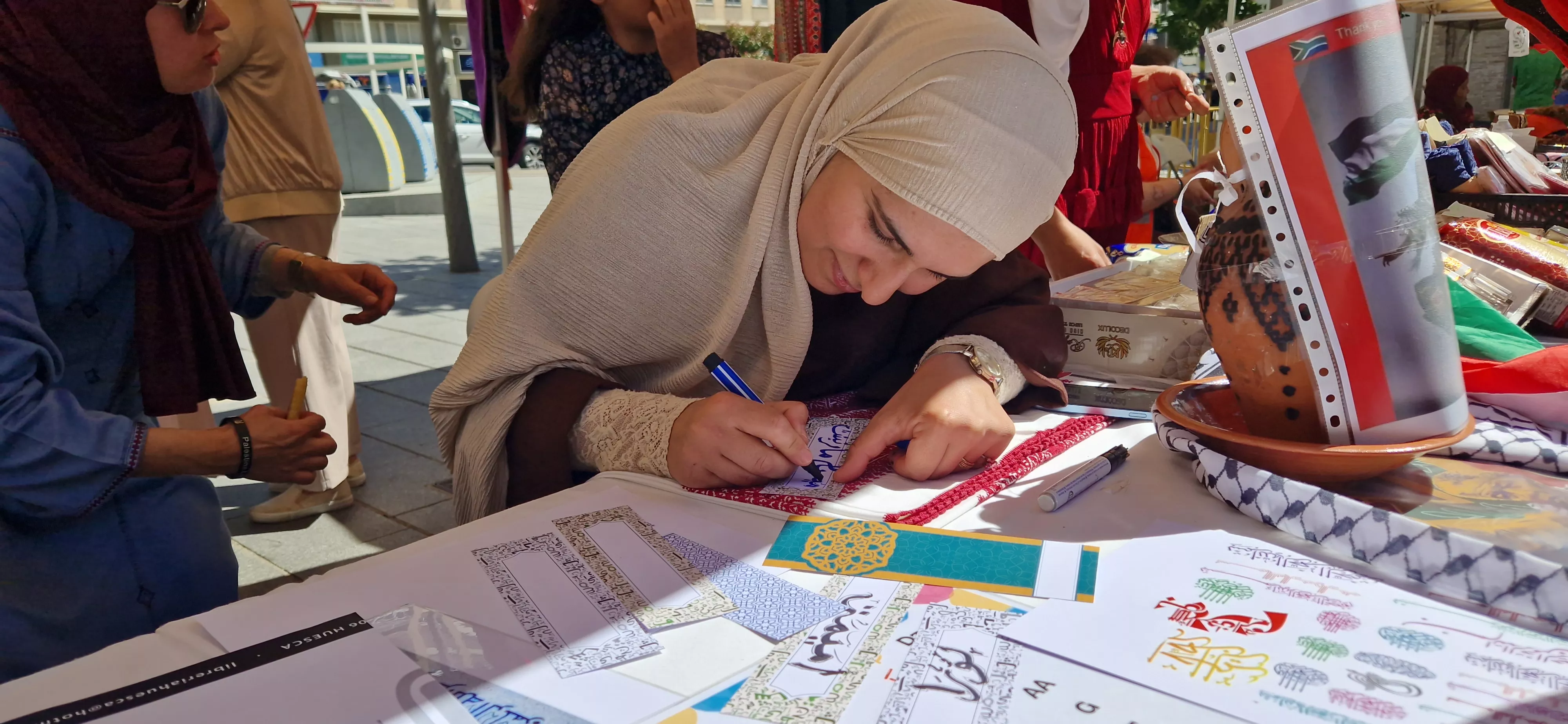 Día de África en Huesca. Foto Myriam Martínez