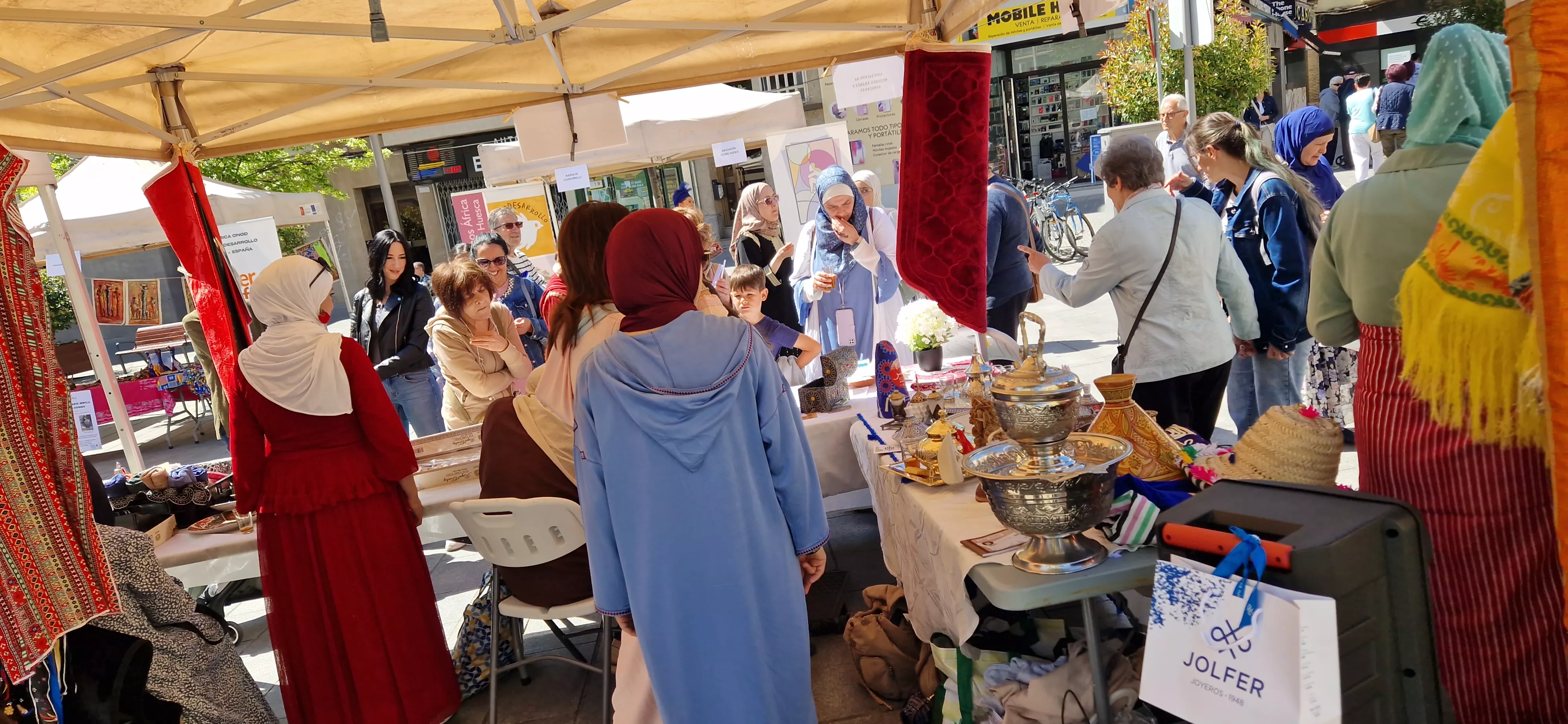 Día de África en Huesca. Foto Myriam Martínez