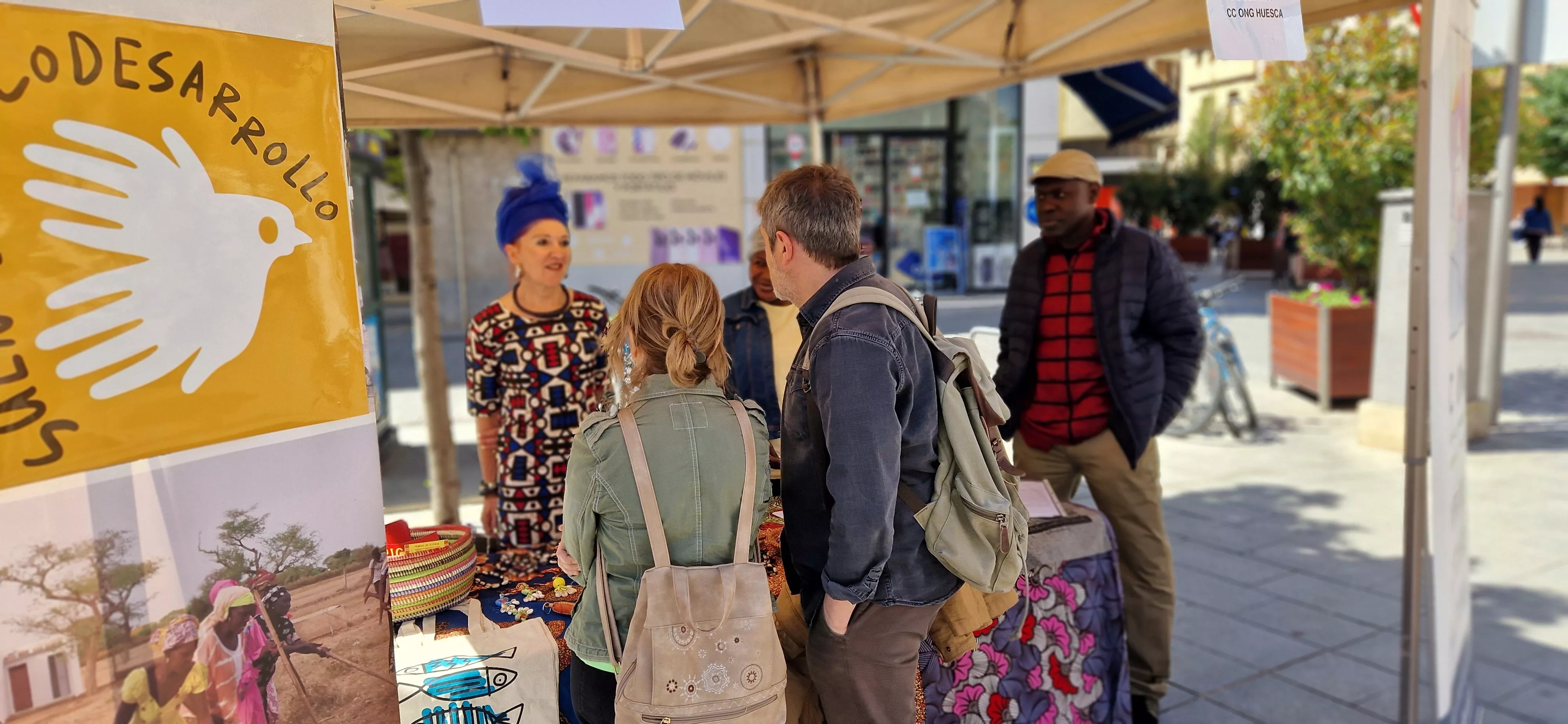 Día de África en Huesca. Foto Myriam Martínez