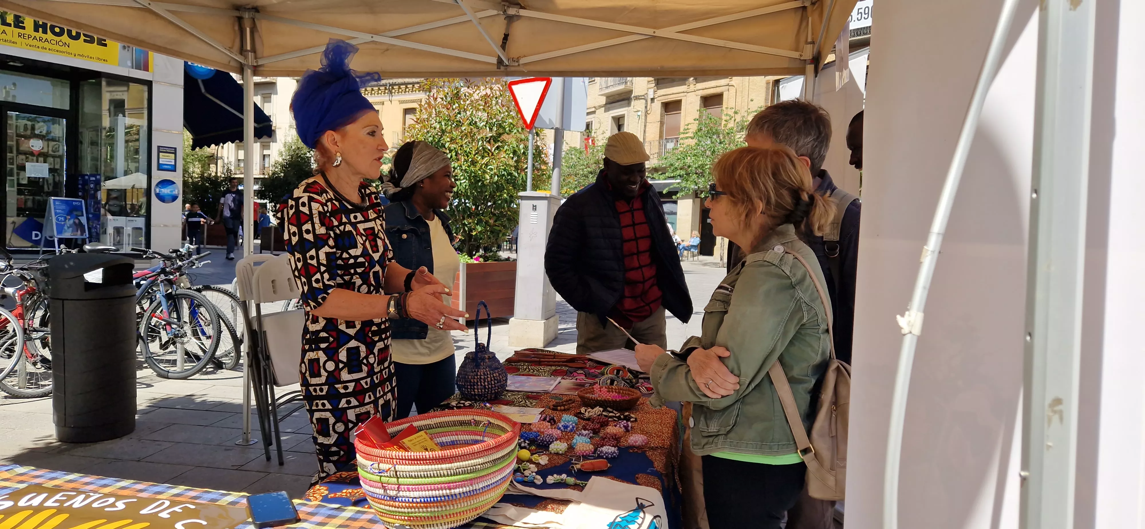 Día de África en Huesca. Foto Myriam Martínez