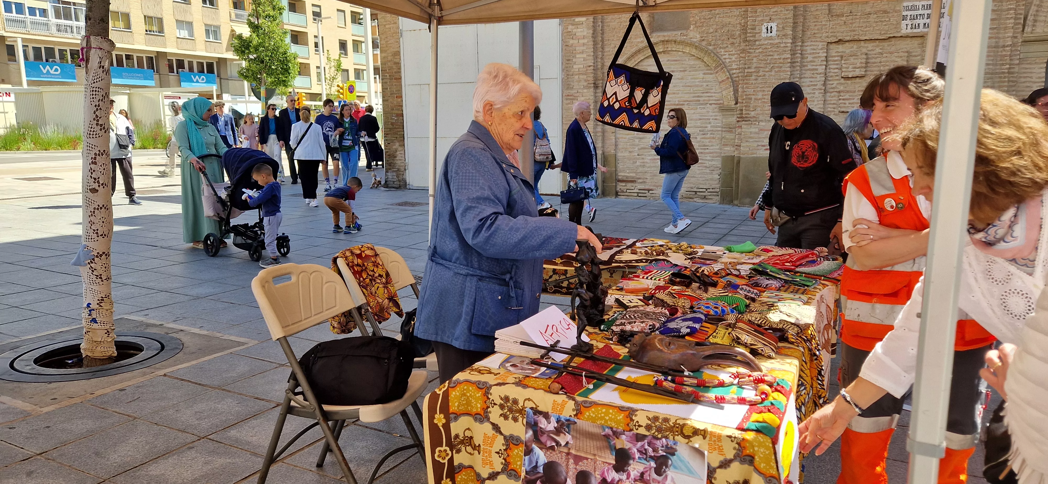 Día de África en Huesca. Foto Myriam Martínez