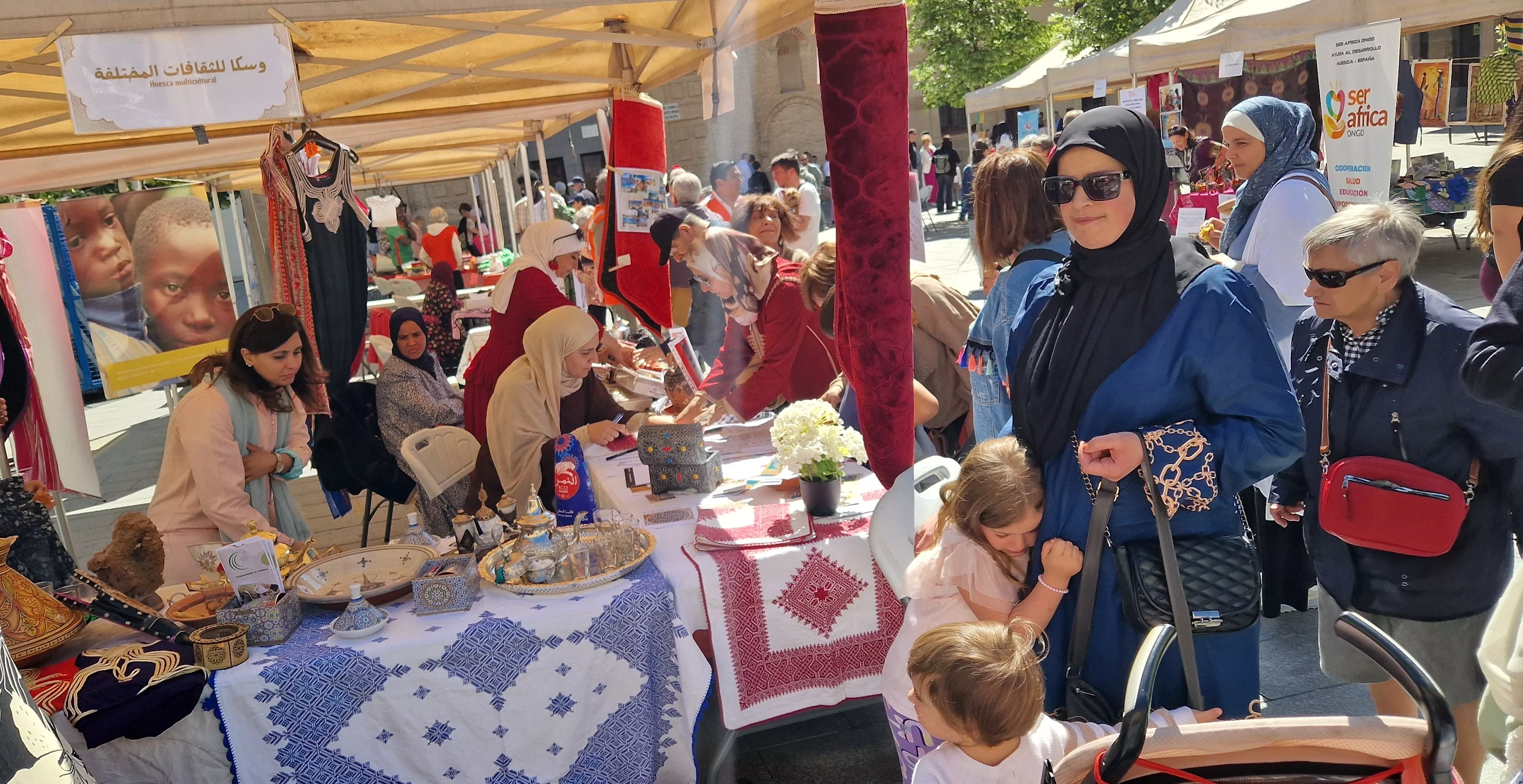 Día de África en Huesca. Foto Myriam Martínez