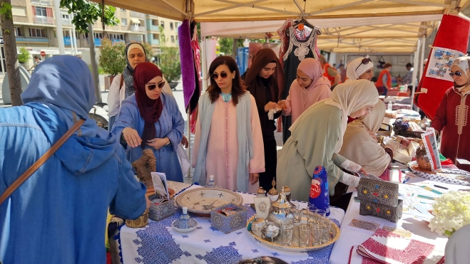 Día de África en Huesca. Foto Myriam Martínez Día de África en Huesca. Foto Myriam Martínez