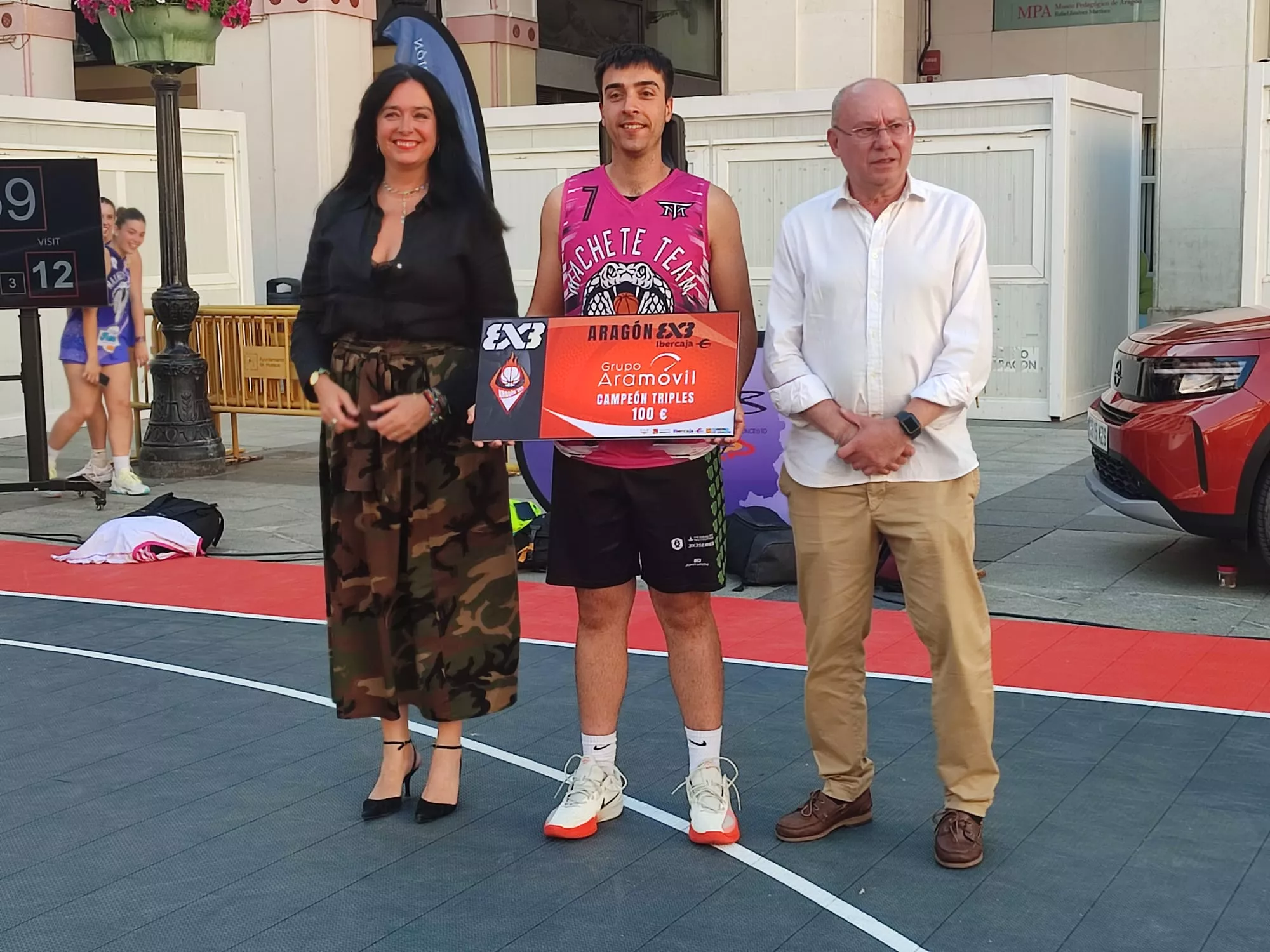 Aitor Agudo, campeón de triples