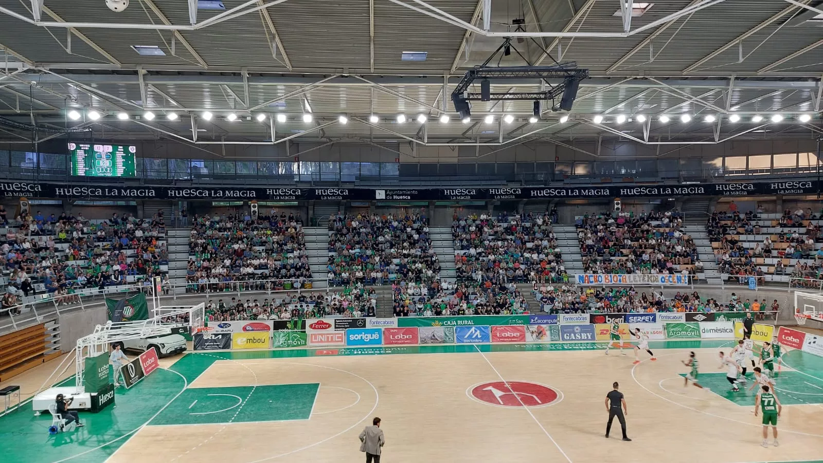 Público de Lobe Huesca de otra categoría, sin duda