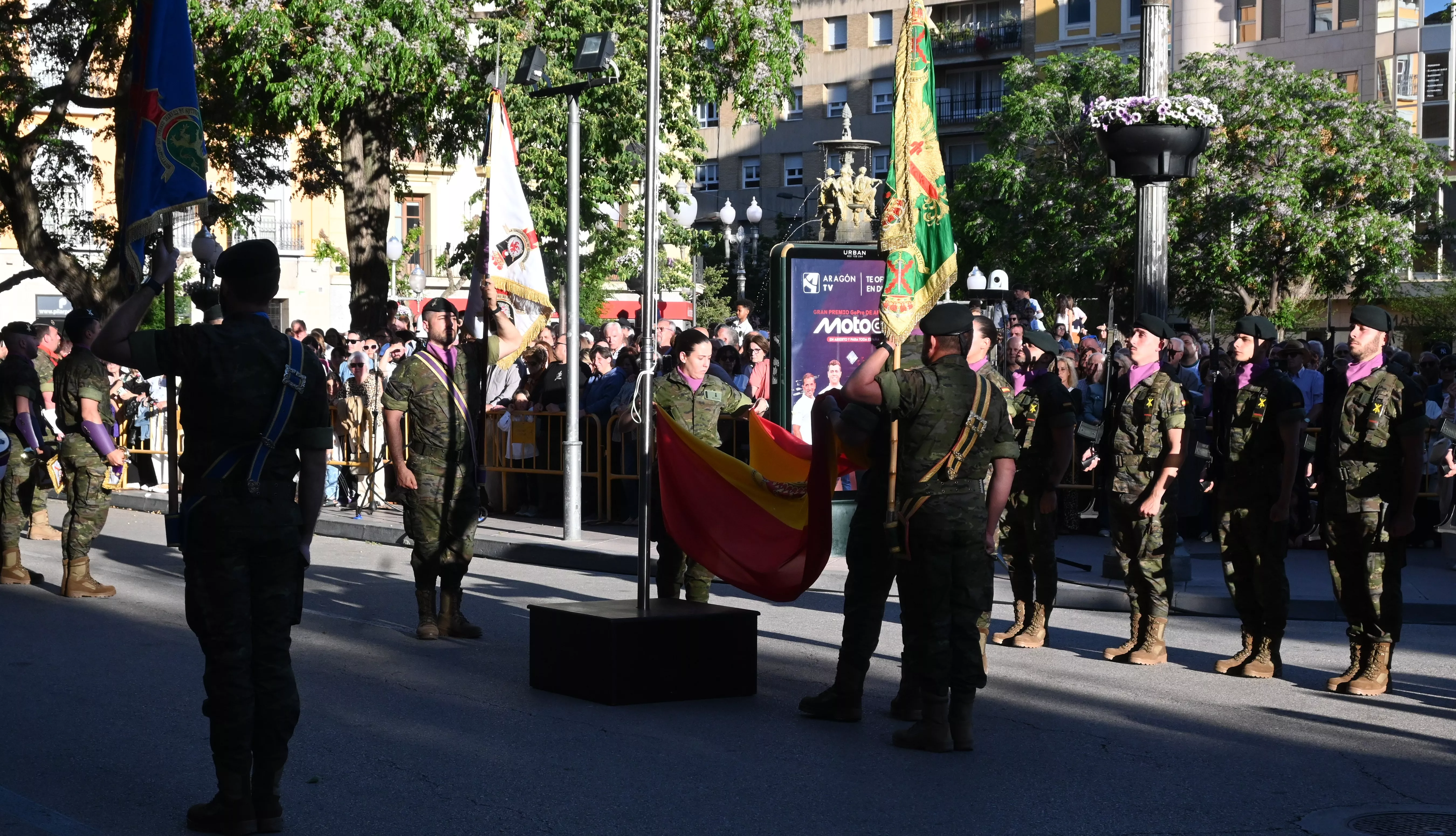 Encuentro de Bandas Militares en Huesca. Foto Carlos Jalle