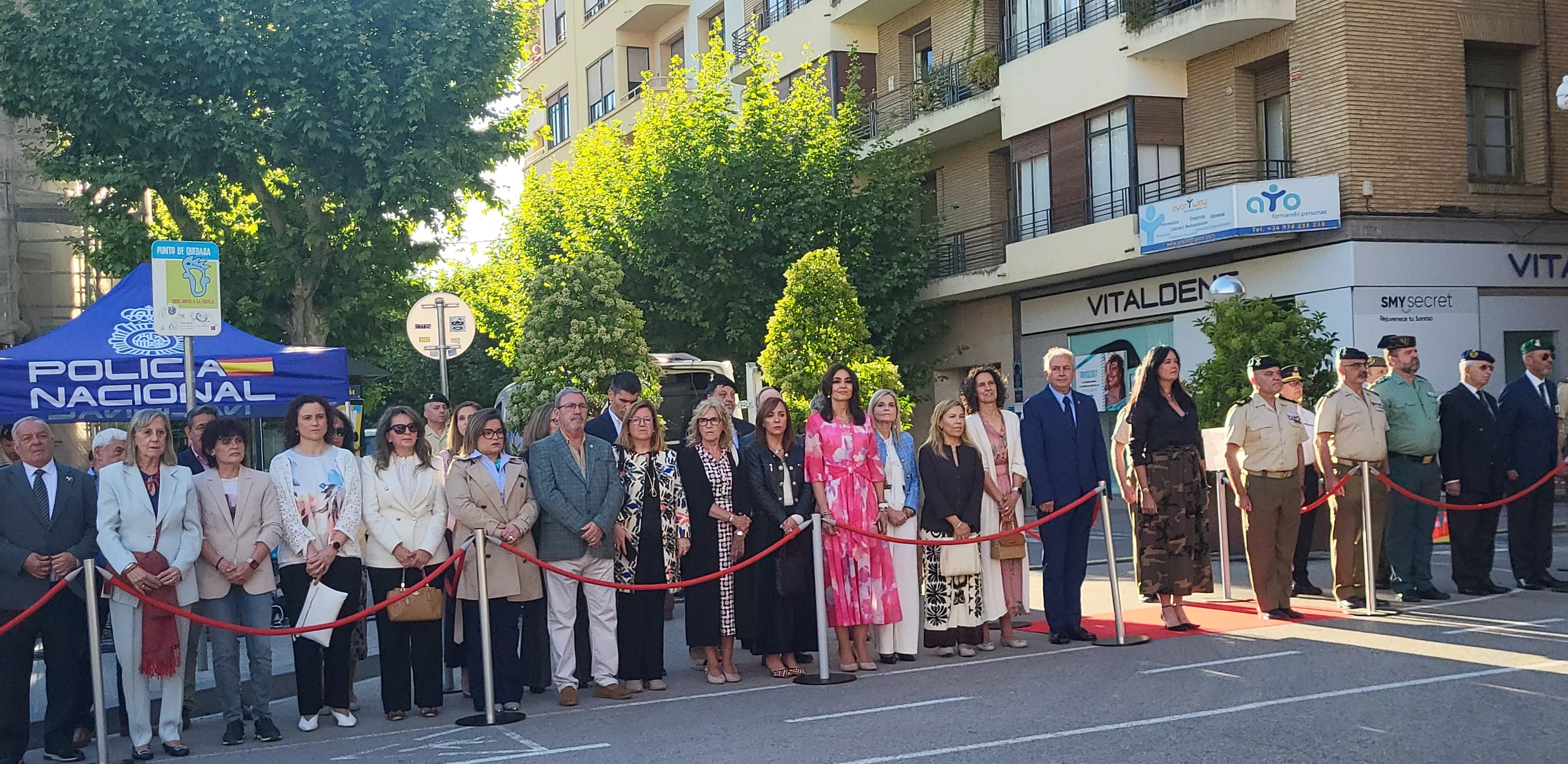 Encuentro de Bandas Militares en Huesca. Foto Mercedes Manterola