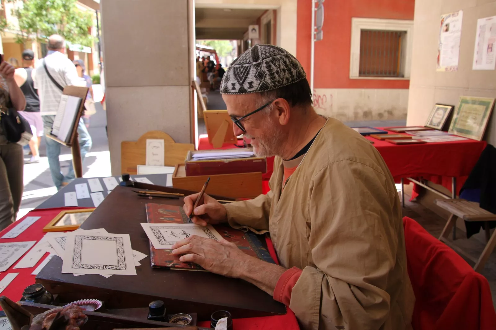 Homenaje templario a Guillem de Mont-rodón". Foto Carlos Neofato