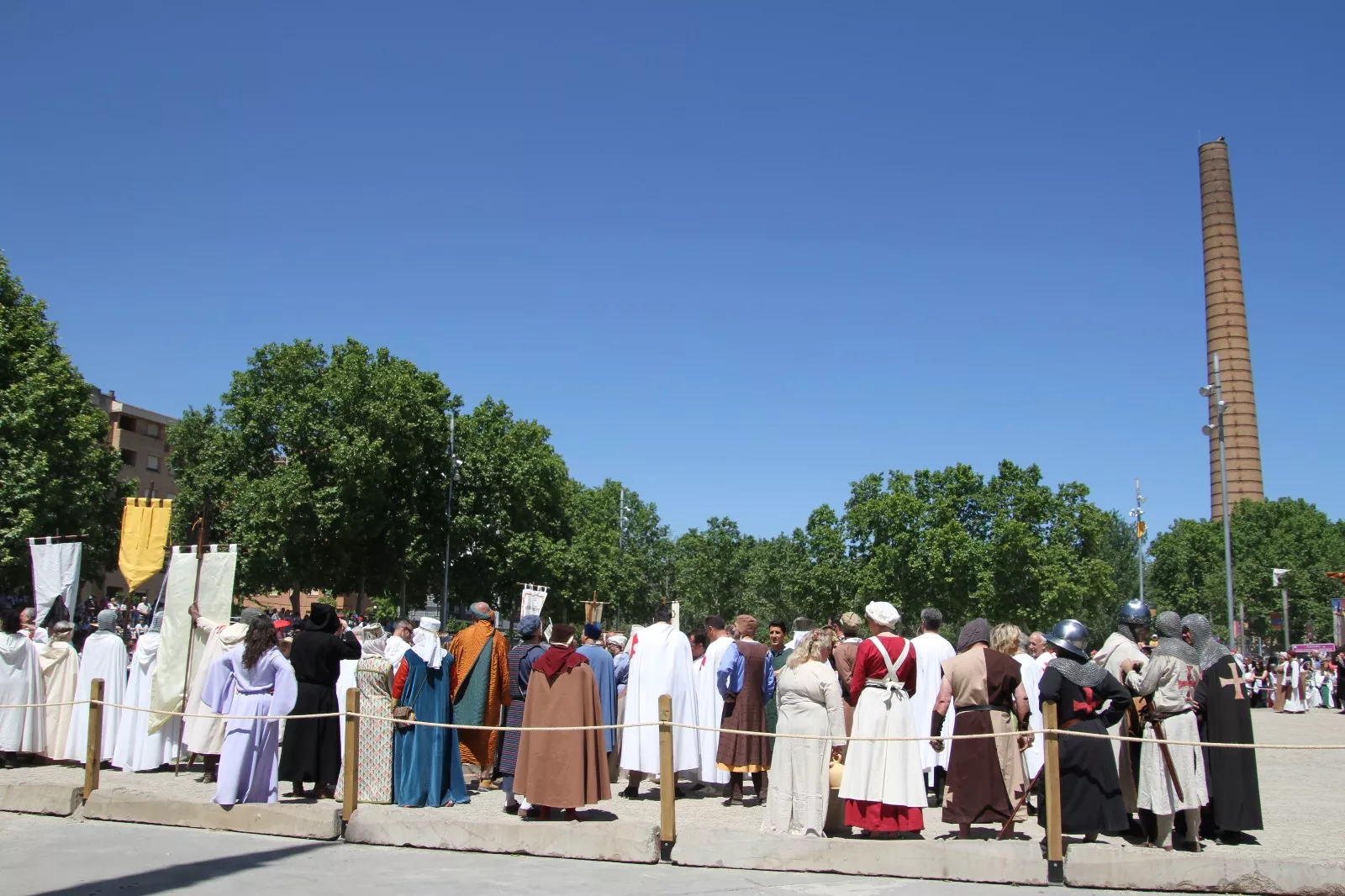 Homenaje templario a Guillem de Mont-rodón". Foto Carlos Neofato
