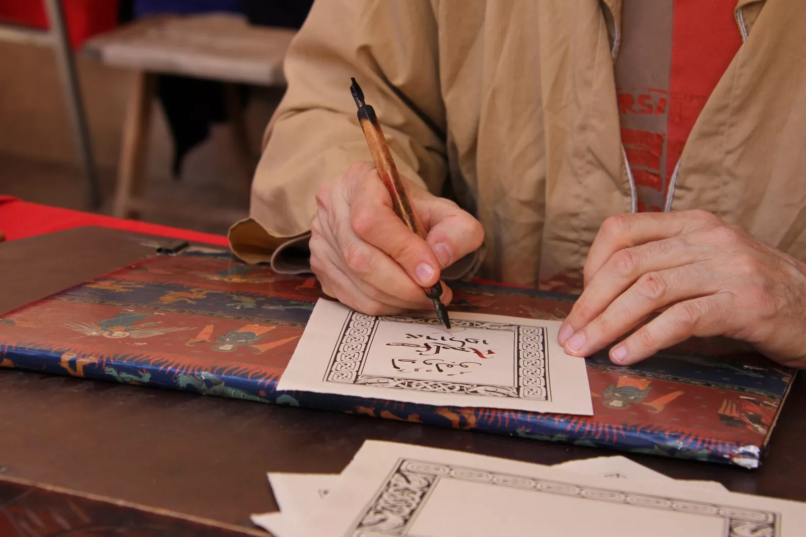 Homenaje templario a Guillem de Mont-rodón". Foto Carlos Neofato
