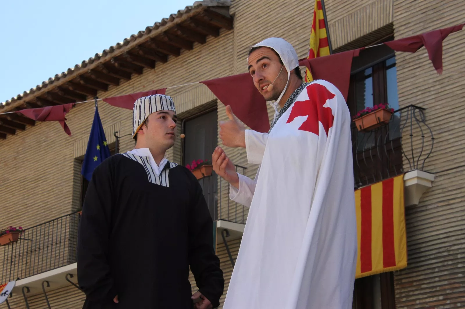 Homenaje templario a Guillem de Mont-rodón". Foto Carlos Neofato
