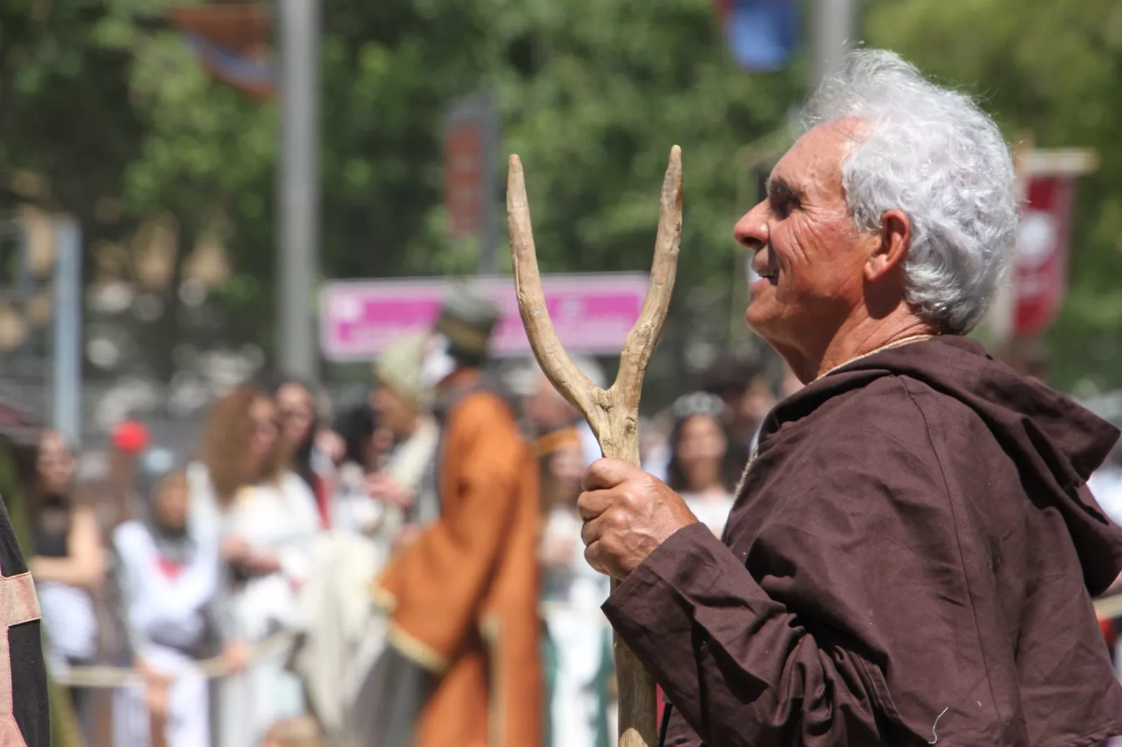 Homenaje templario a Guillem de Mont-rodón". Foto Carlos Neofato