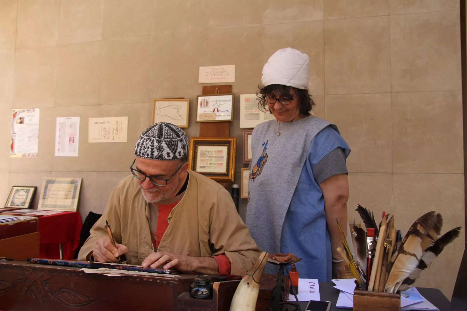Homenaje templario a Guillem de Mont-rodón". Foto Carlos Neofato