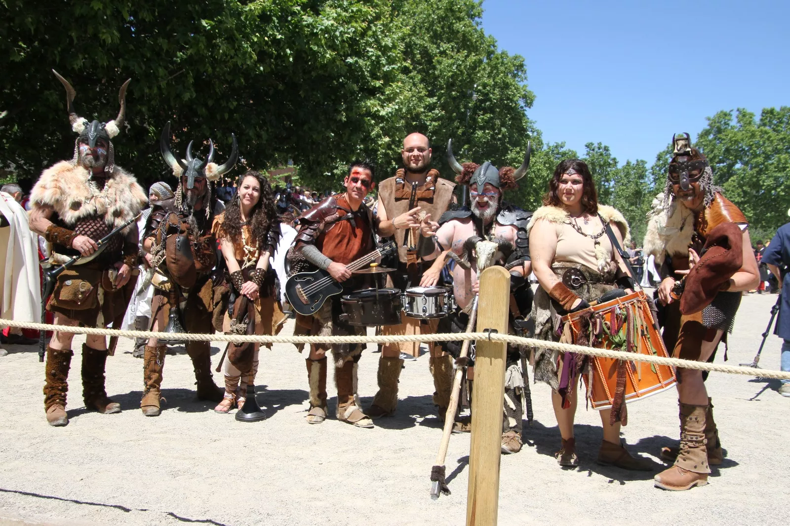 Homenaje templario a Guillem de Mont-rodón". Foto Carlos Neofato