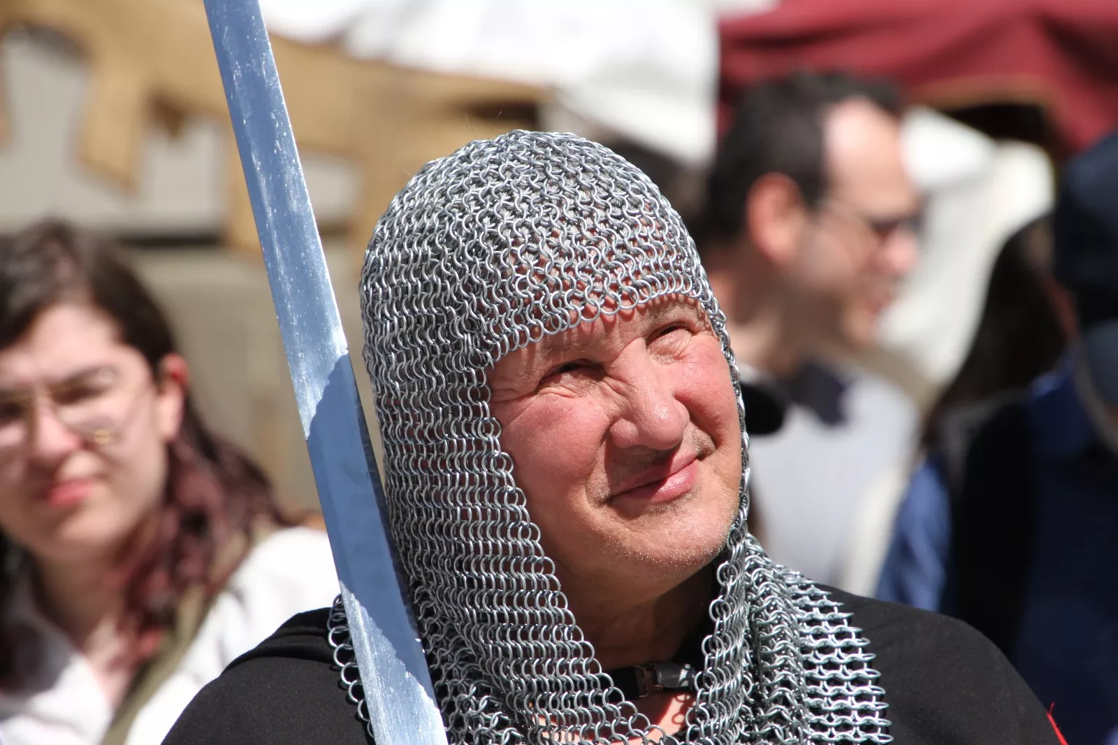 Homenaje templario a Guillem de Mont-rodón". Foto Carlos Neofato