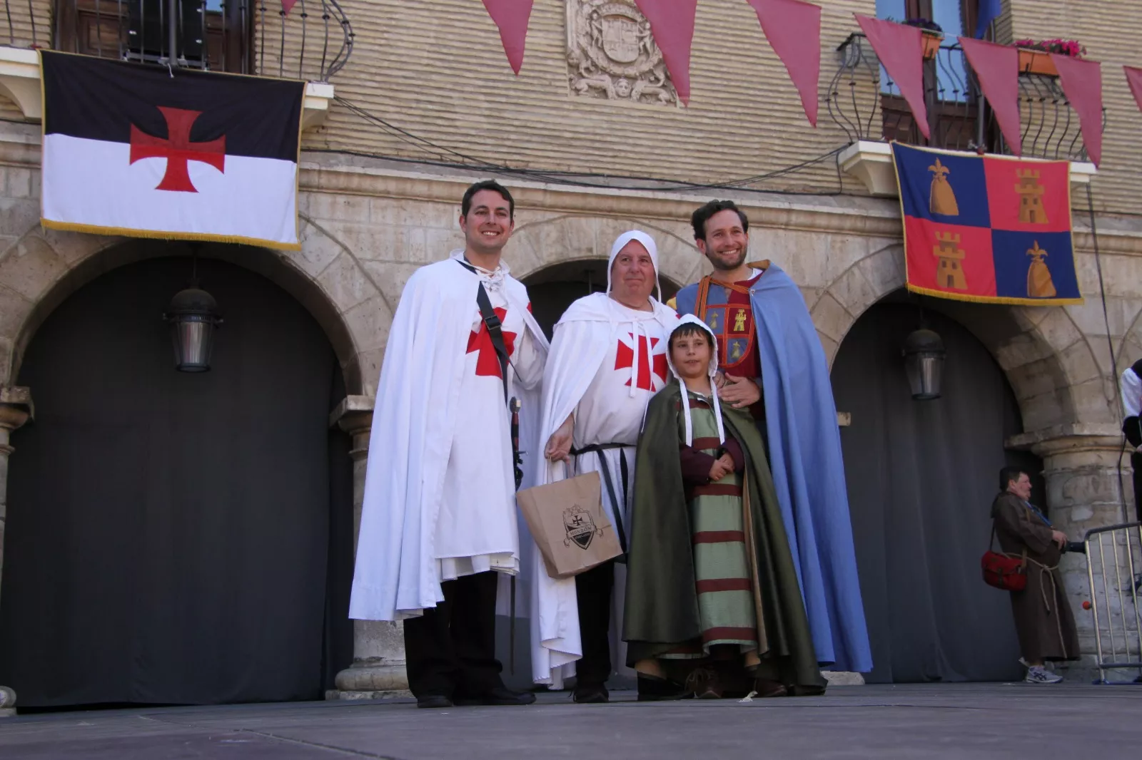Homenaje templario a Guillem de Mont-rodón". Foto Carlos Neofato
