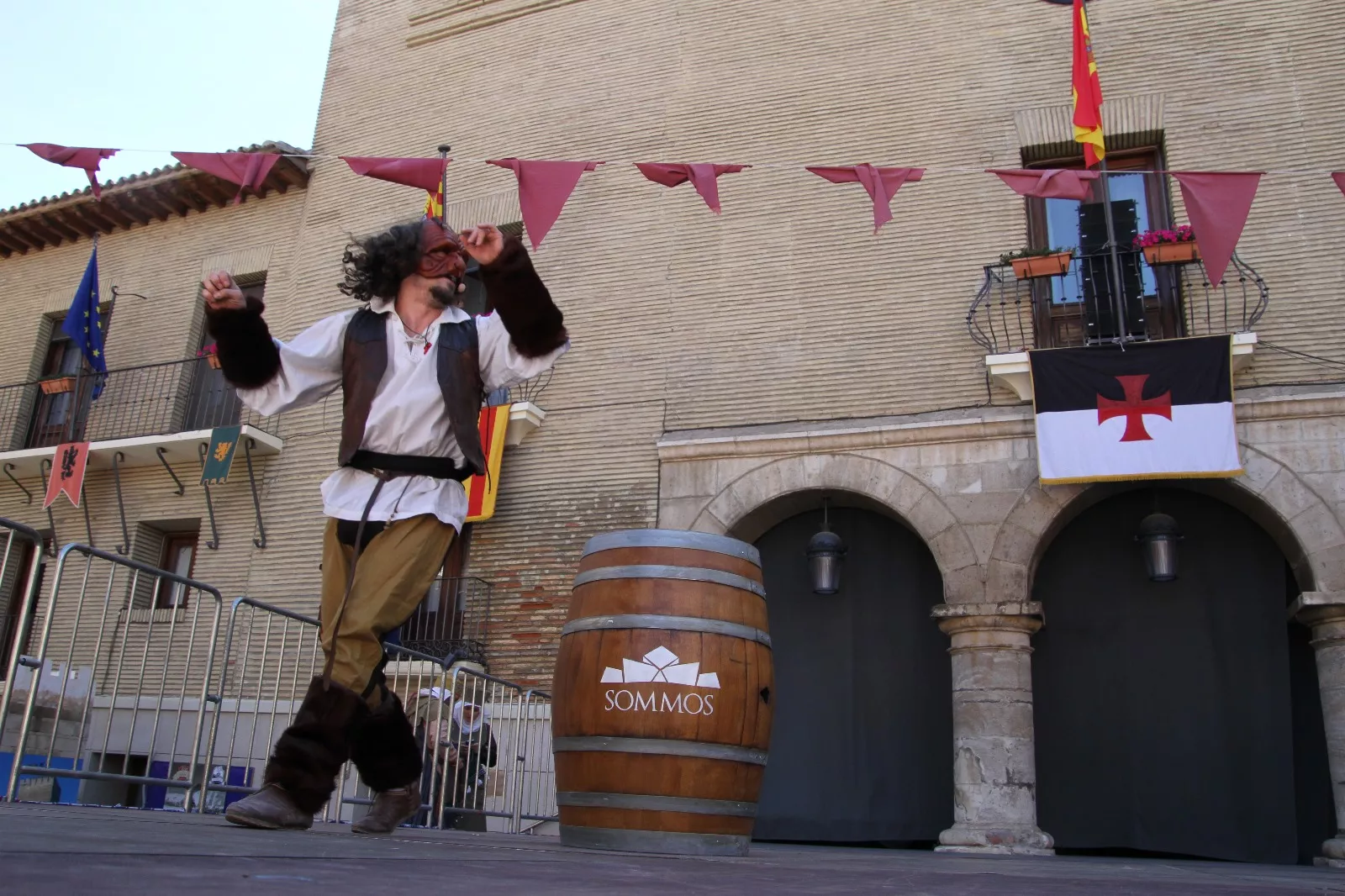 Homenaje templario a Guillem de Mont-rodón". Foto Carlos Neofato