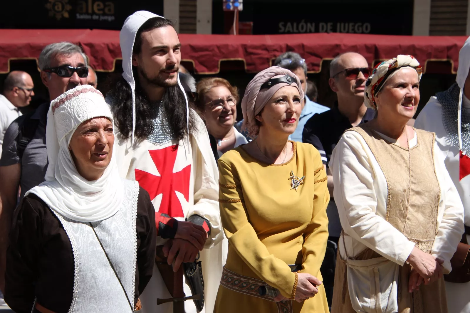 Homenaje templario a Guillem de Mont-rodón". Foto Carlos Neofato