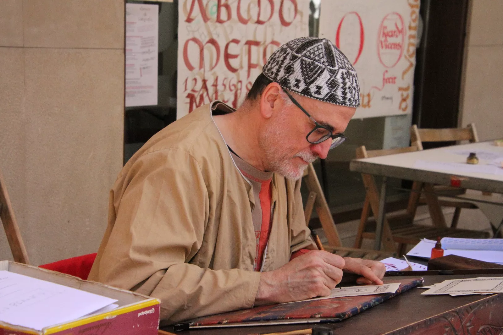 Homenaje templario a Guillem de Mont-rodón". Foto Carlos Neofato