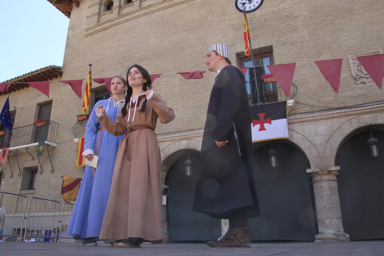 Homenaje templario a Guillem de Mont-rodón". Foto Carlos Neofato
