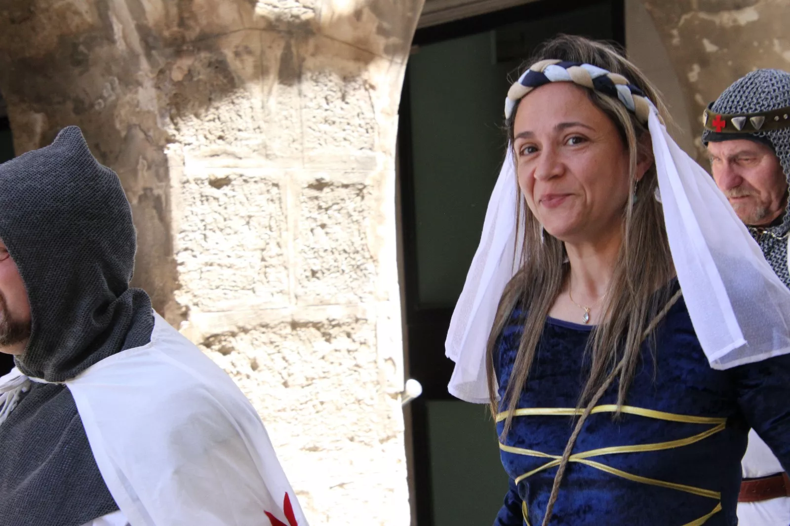 Homenaje templario a Guillem de Mont-rodón". Foto Carlos Neofato