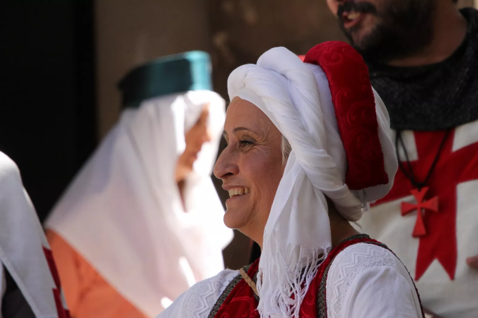 Homenaje templario a Guillem de Mont-rodón". Foto Carlos Neofato