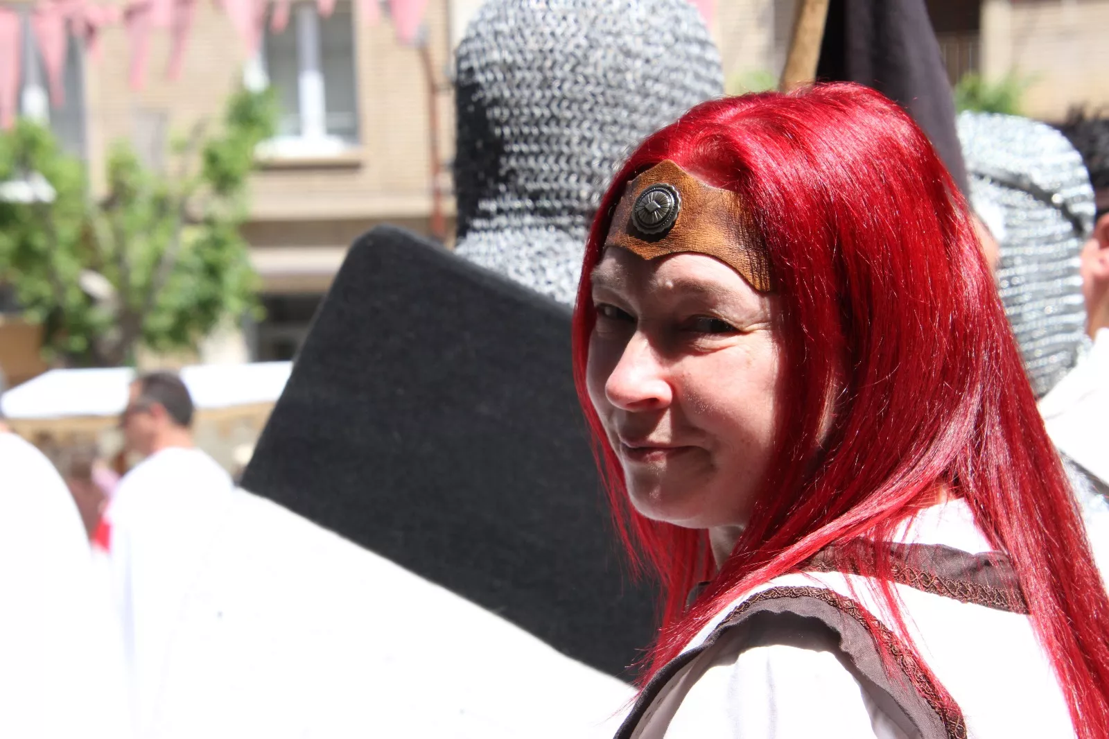 Homenaje templario a Guillem de Mont-rodón". Foto Carlos Neofato