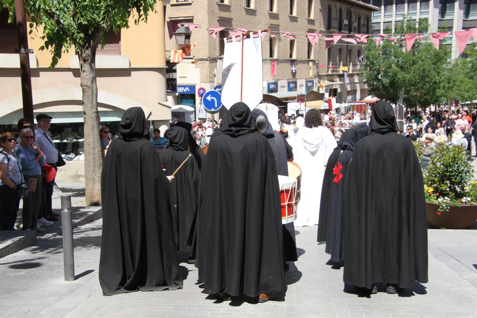 Homenaje templario a Guillem de Mont-rodón". Foto Carlos Neofato