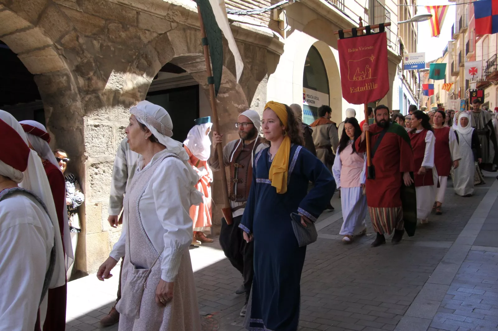 Homenaje templario a Guillem de Mont-rodón". Foto Carlos Neofato