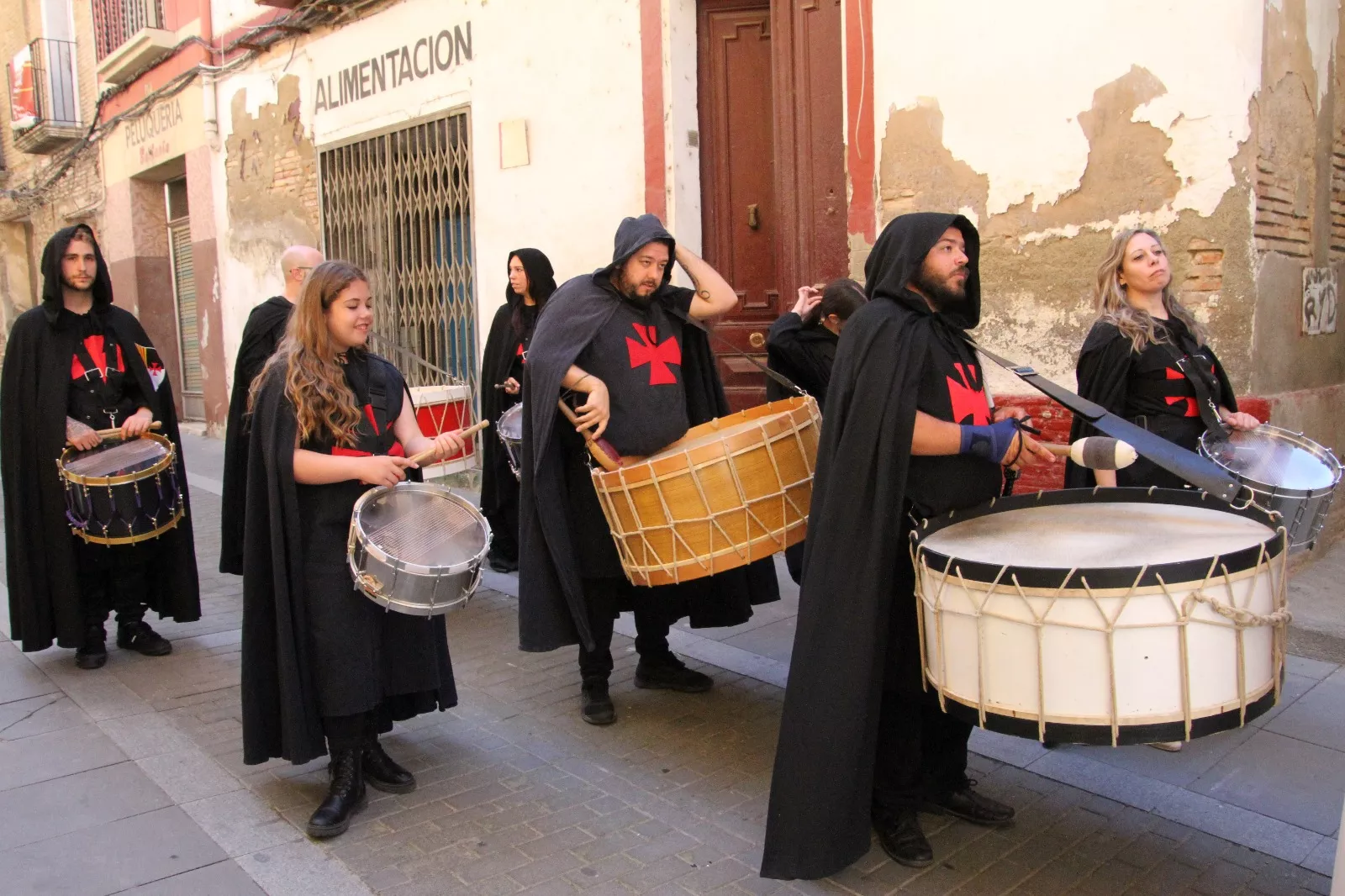 Homenaje templario a Guillem de Mont-rodón". Foto Carlos Neofato