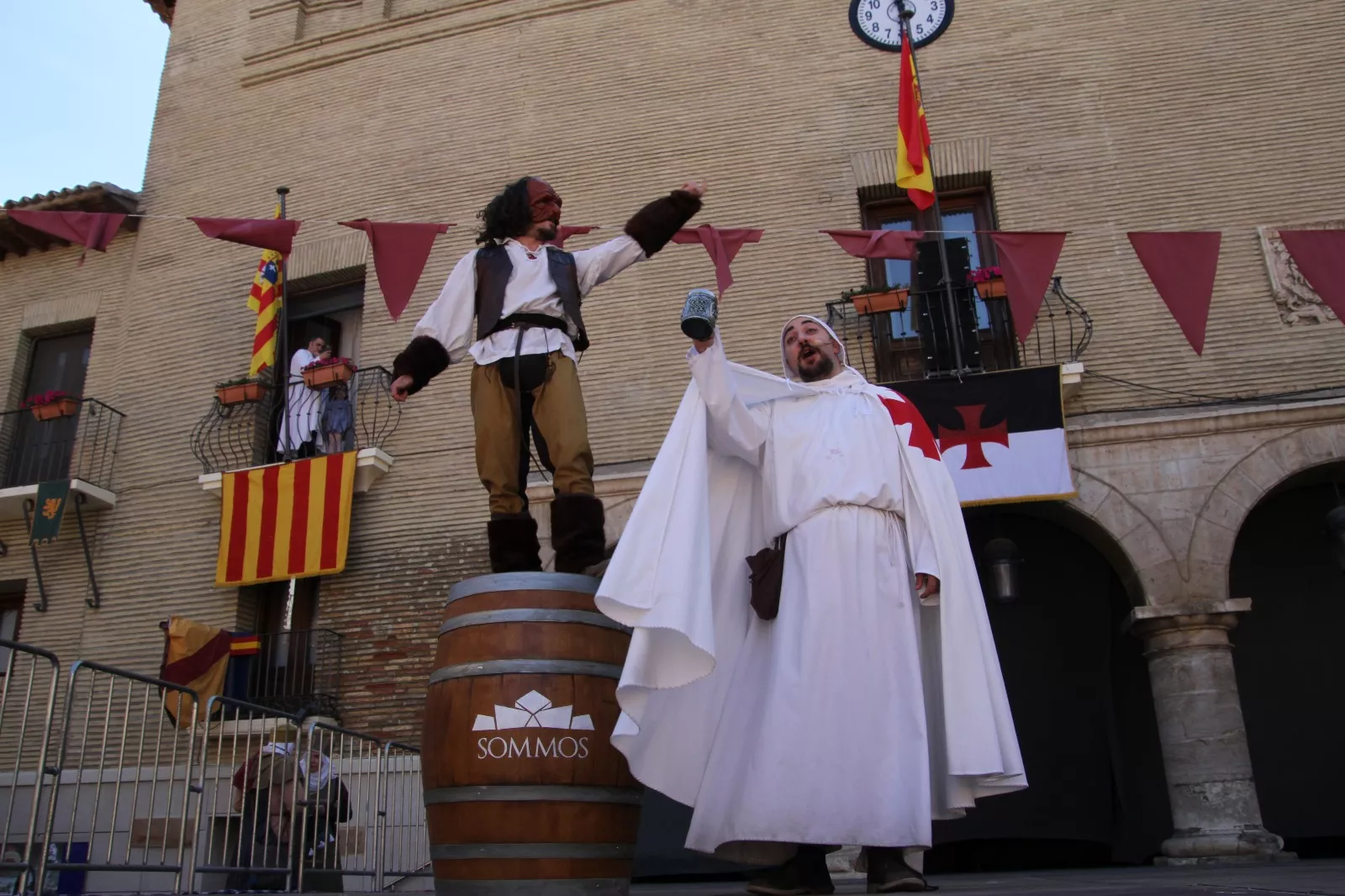 Homenaje templario a Guillem de Mont-rodón". Foto Carlos Neofato